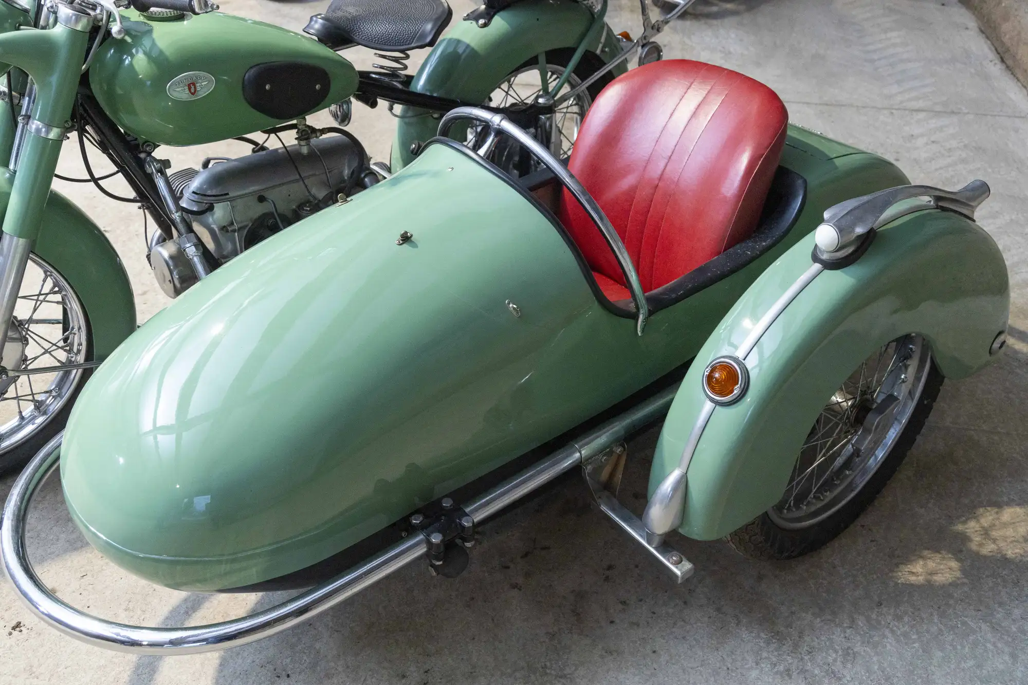 1954 Zundapp KS601 592cc and Swallow Jet 80 Sidecar-For Sale