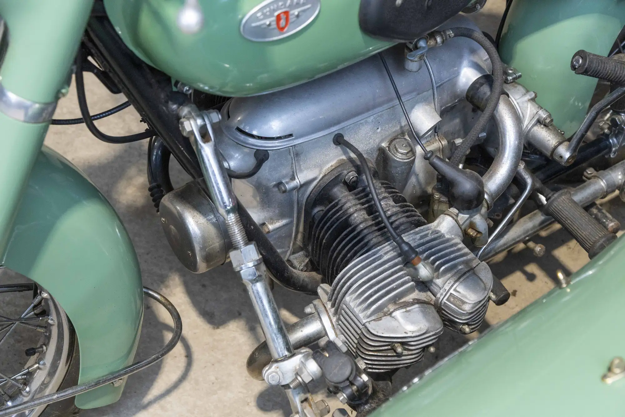 1954 Zundapp KS601 592cc and Swallow Jet 80 Sidecar-For Sale