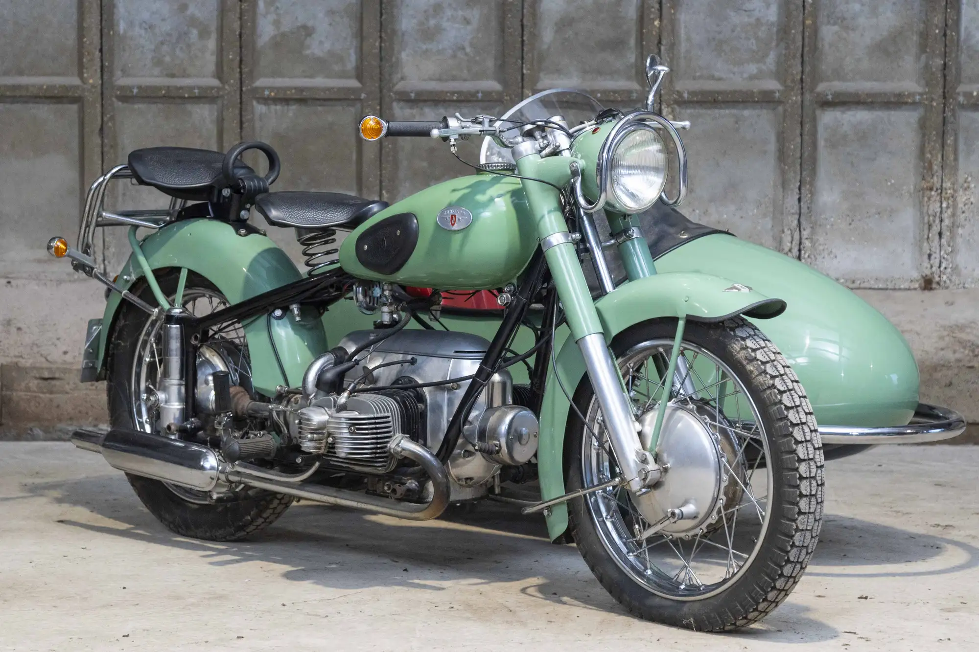 1954 Zundapp KS601 592cc and Swallow Jet 80 Sidecar-For Sale