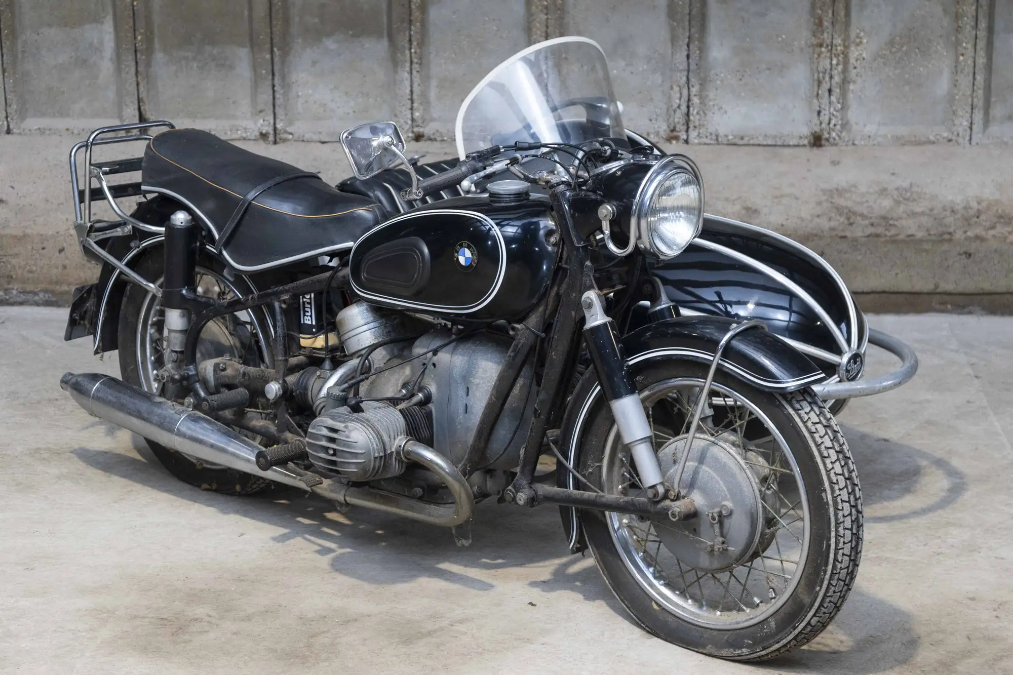 1967 BMW R60/2 600cc and Steib S501 Sidecar-For Sale