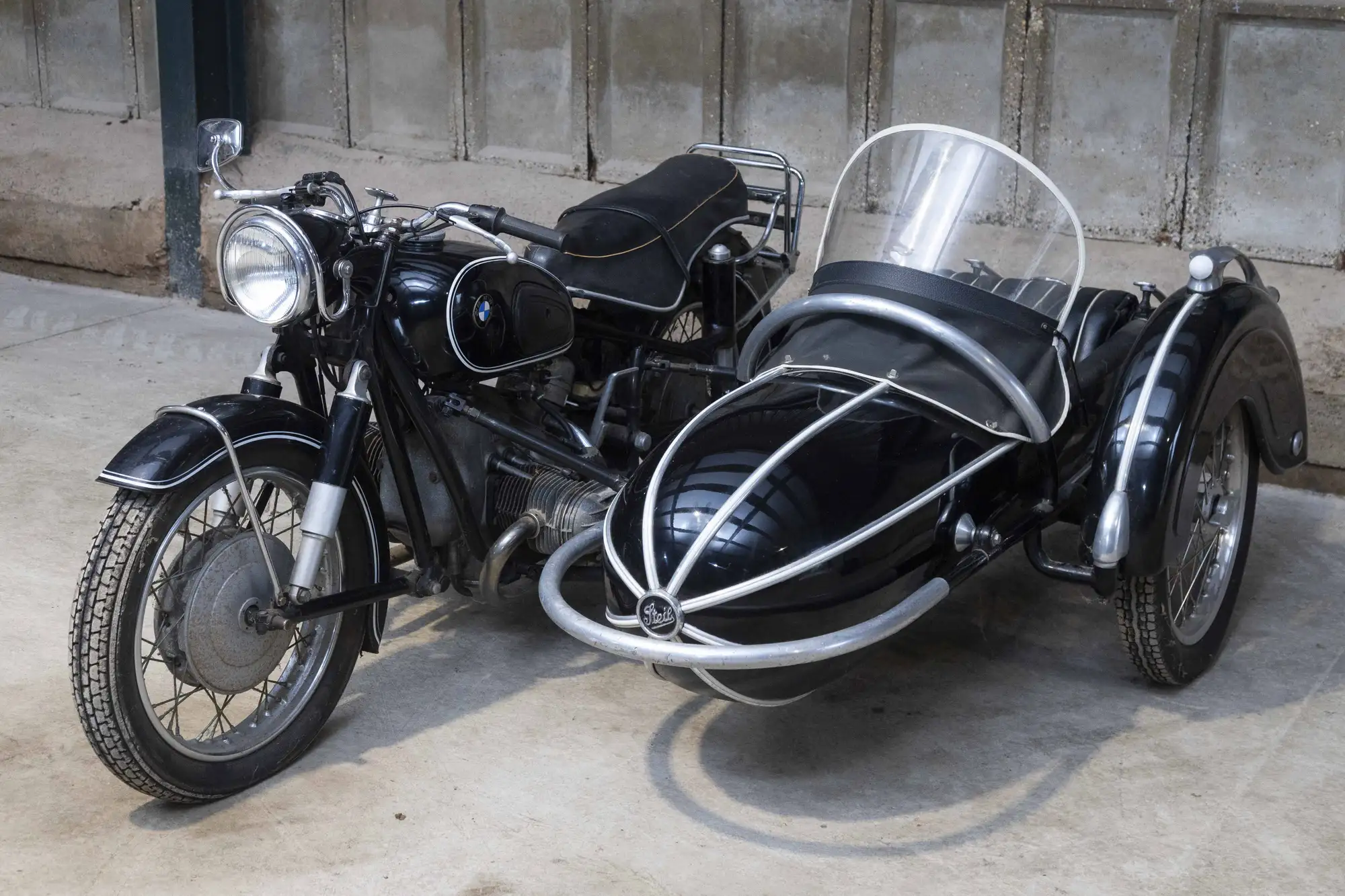 1967 BMW R60/2 600cc and Steib S501 Sidecar-For Sale