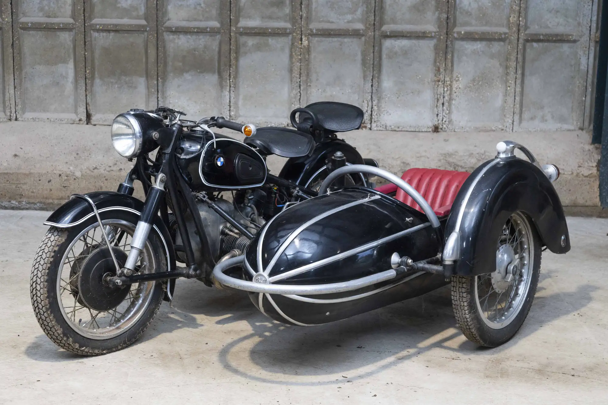 1959 BMW R60 600cc and Steib S500 Sidecar-For Sale