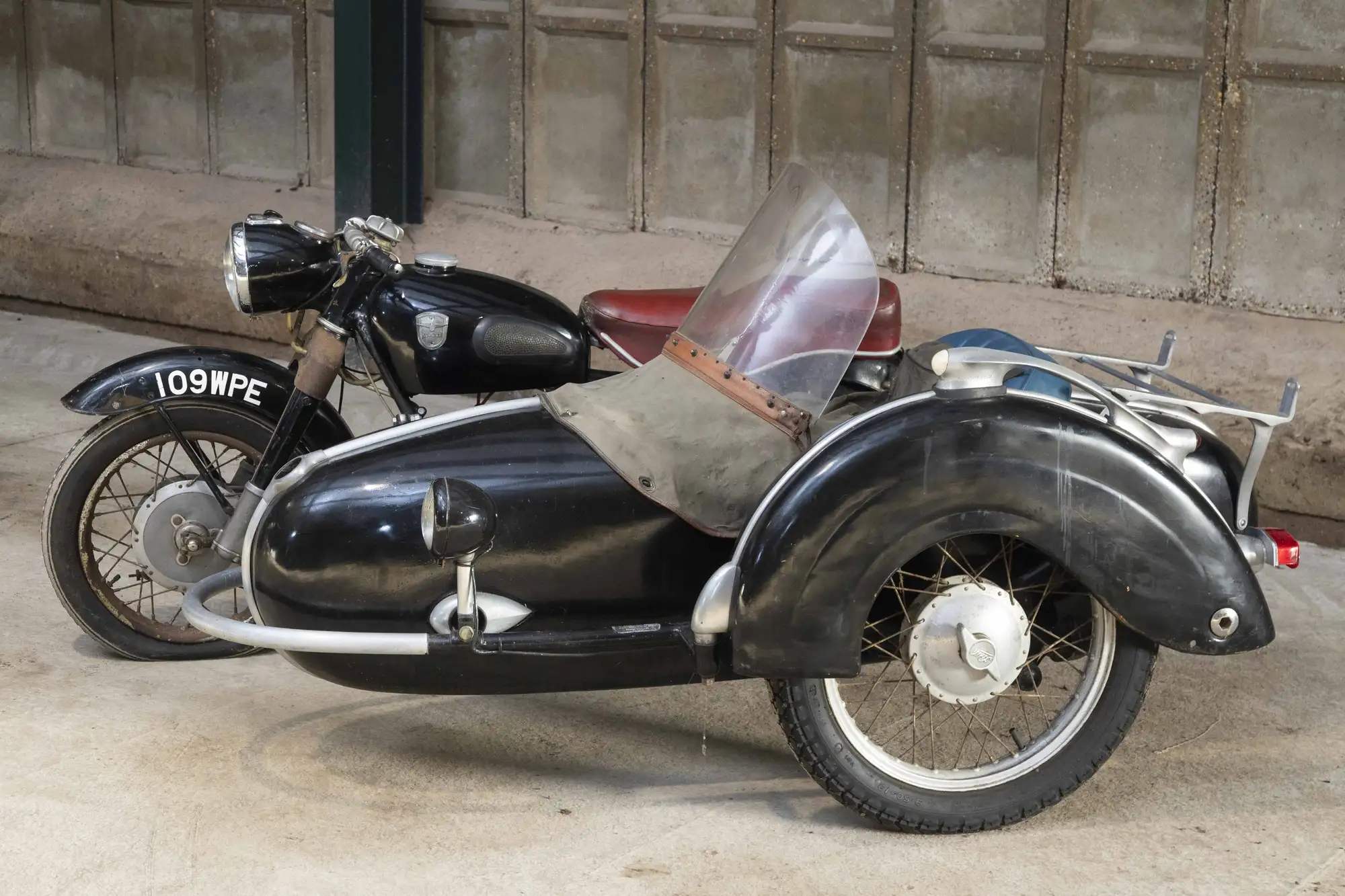 1961 Adler MB250 250cc and Steib S250 Sidecar-For Sale