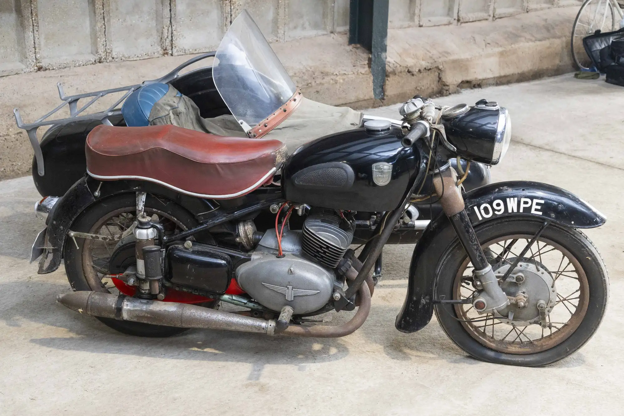 1961 Adler MB250 250cc and Steib S250 Sidecar-For Sale