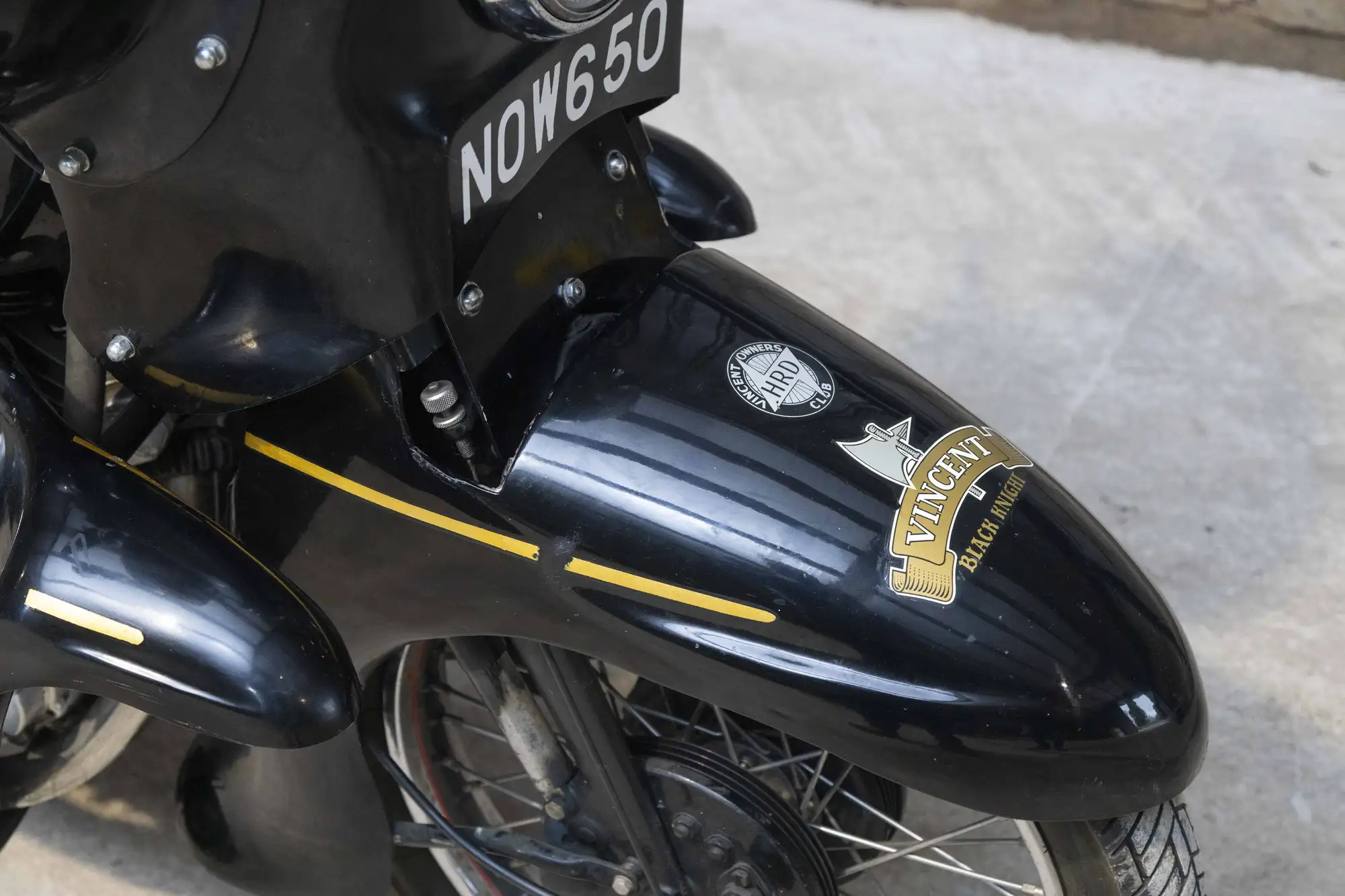 1955 Vincent Black Knight Series D 1,000cc-For Sale