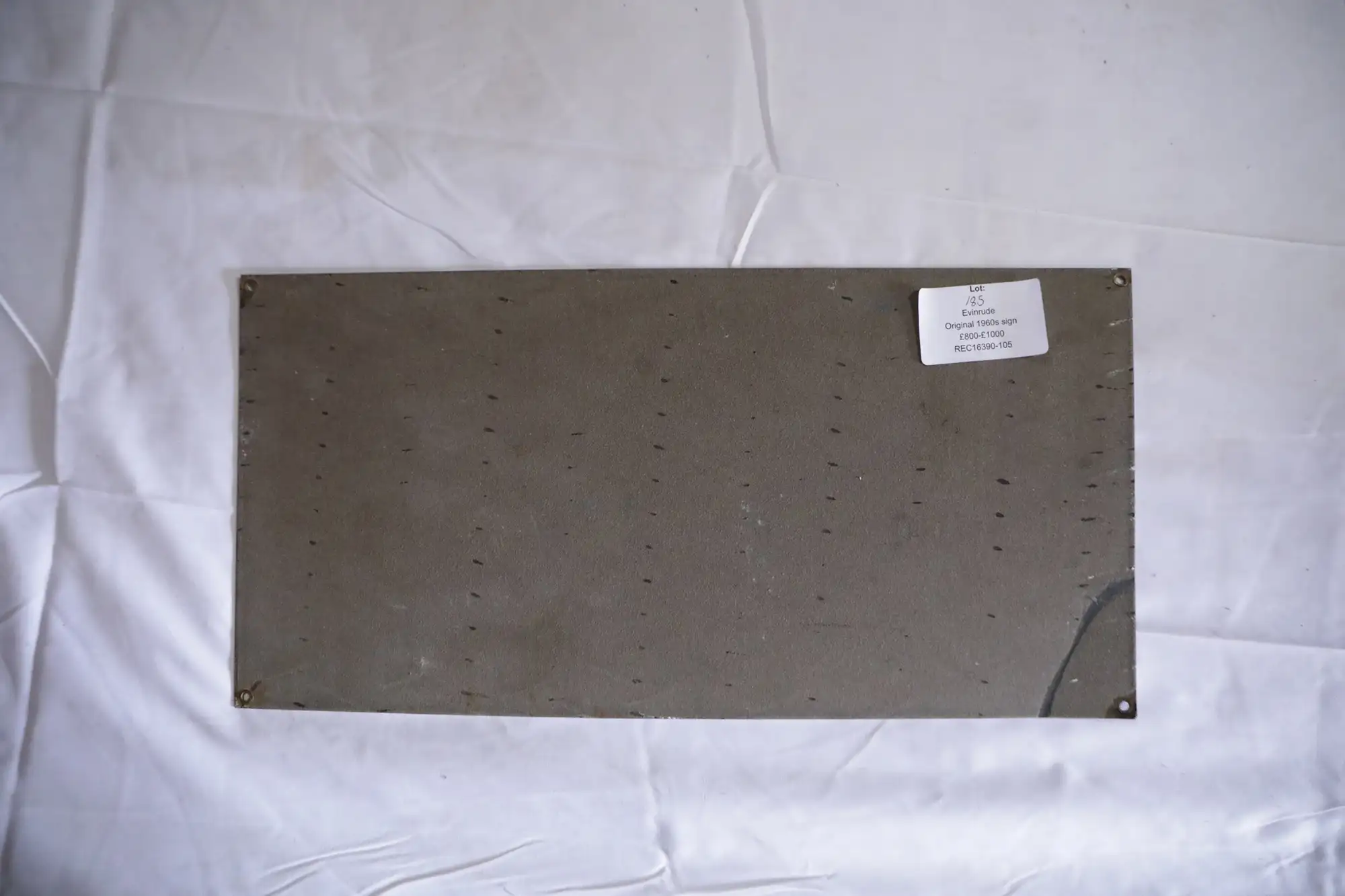 1960s Evinrude Outboards Enamel Sign-For Sale