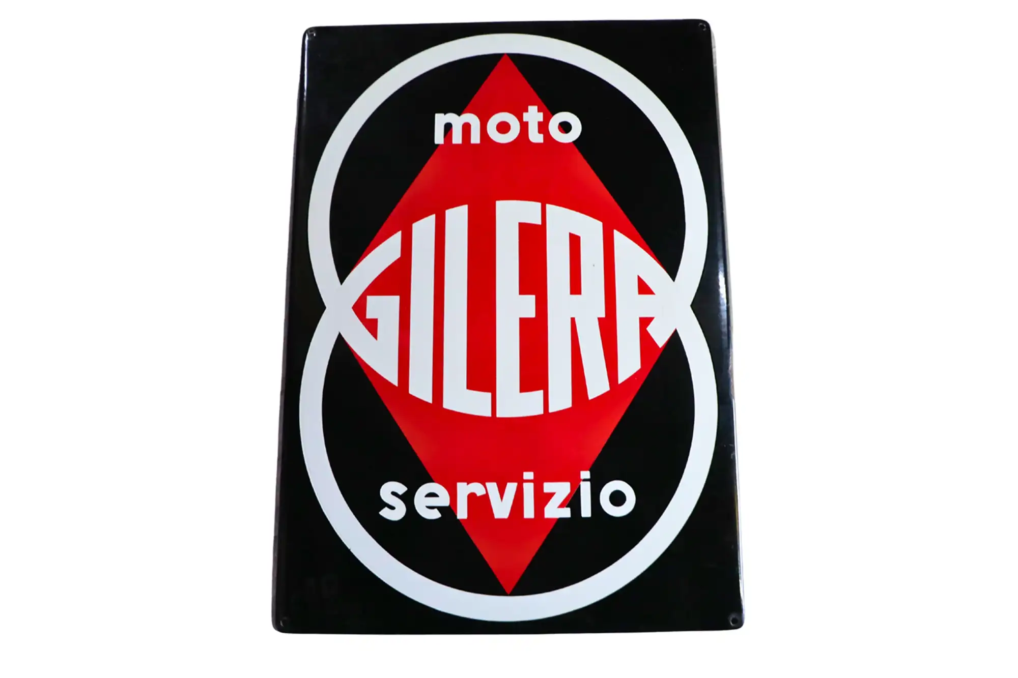 Gilera Moto Servizio Enamel Sign-For Sale