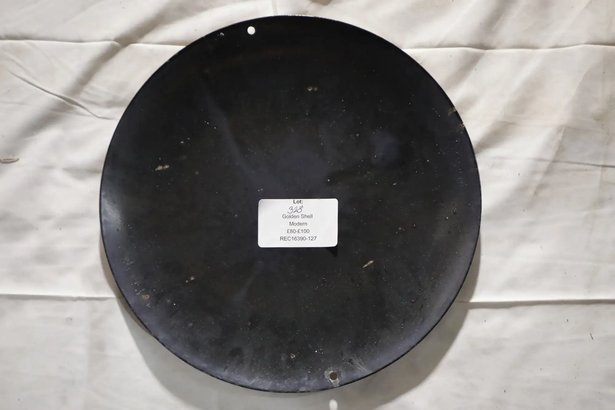 Golden Shell Modern Tin Sign-For Sale