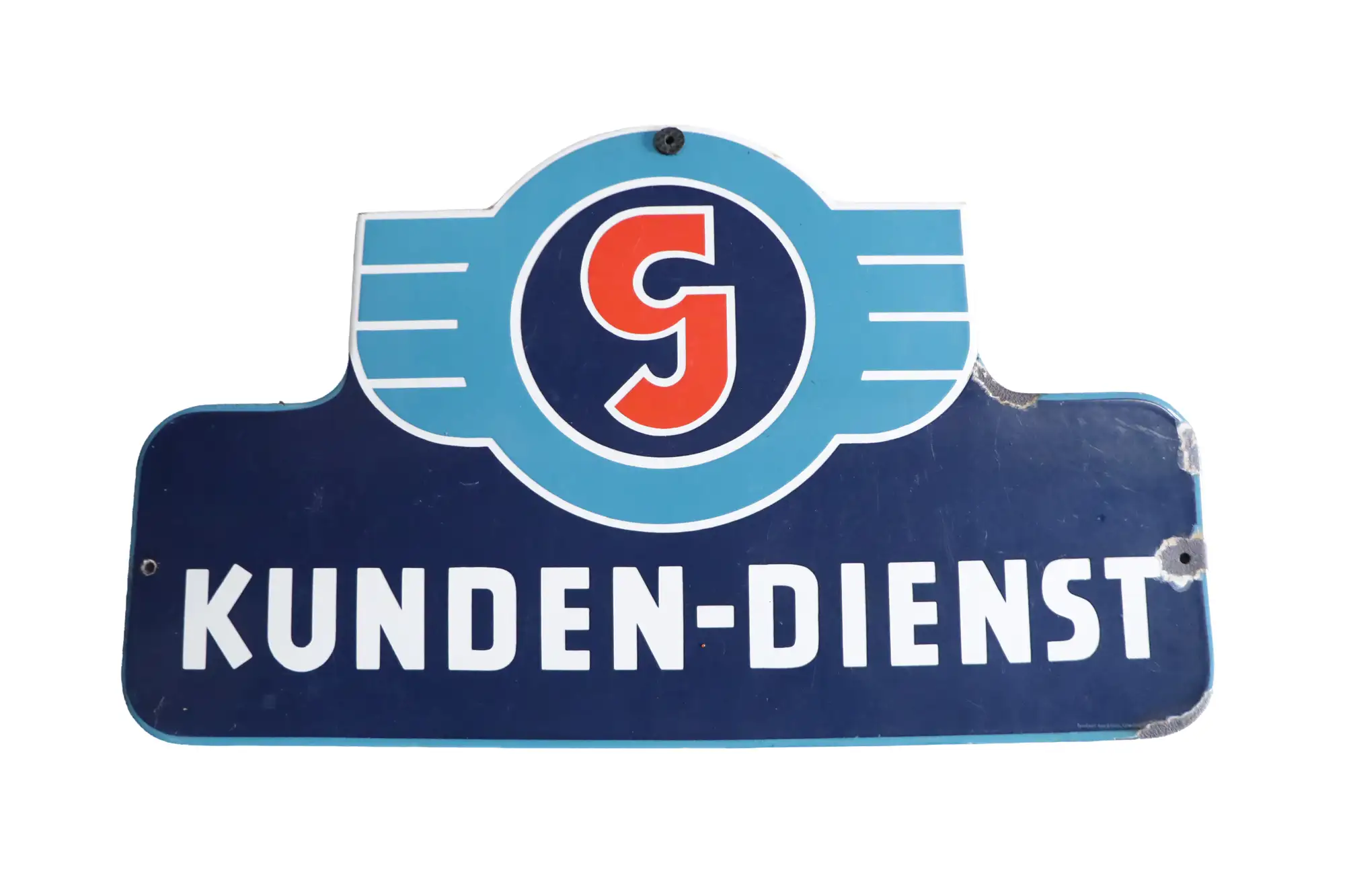 Goggomobil Kunden-Dienst Enamel Sign-For Sale