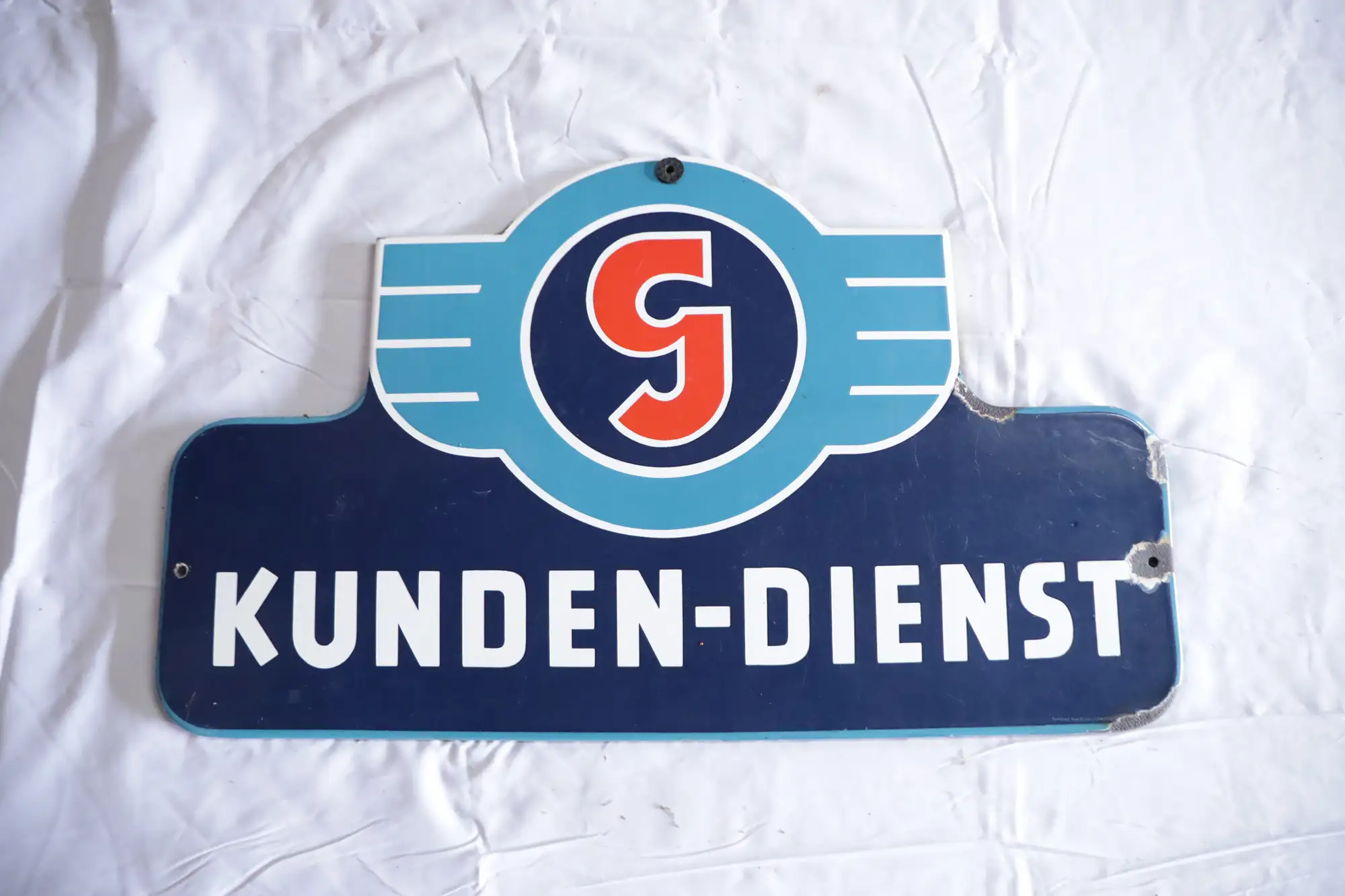 Goggomobil Kunden-Dienst Enamel Sign-For Sale