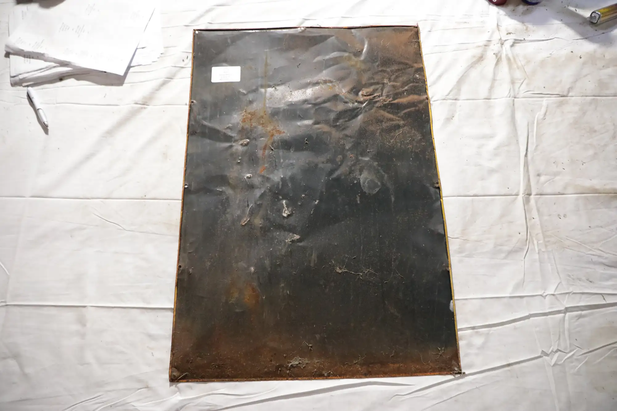 Adler Nahmaschinen Sewing Machine Enamel Sign-For Sale