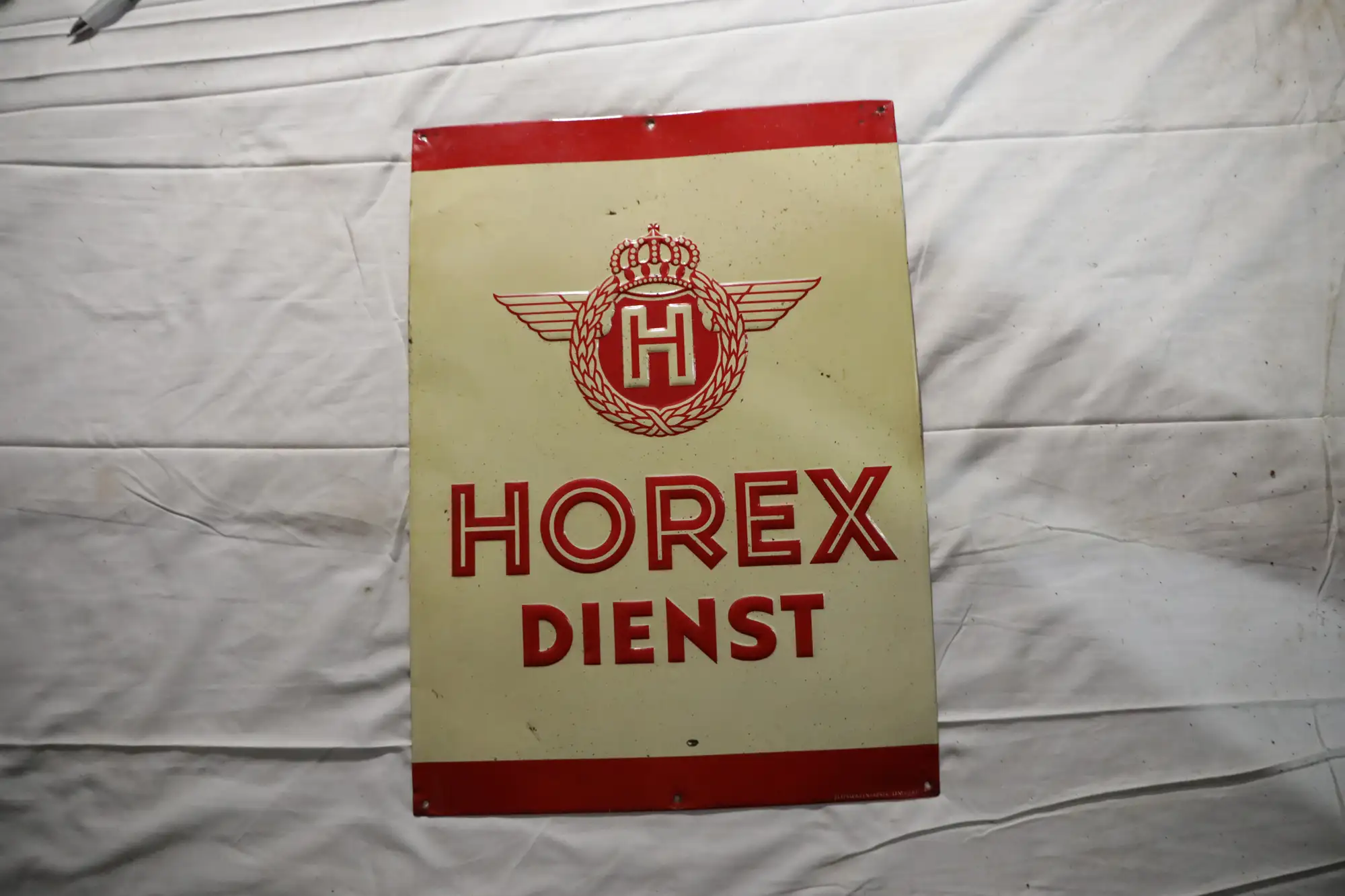 Horex Dienst Tin Sign-For Sale