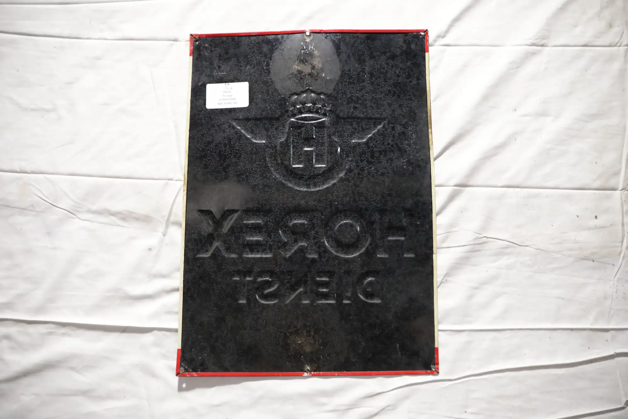 Horex Dienst Tin Sign-For Sale