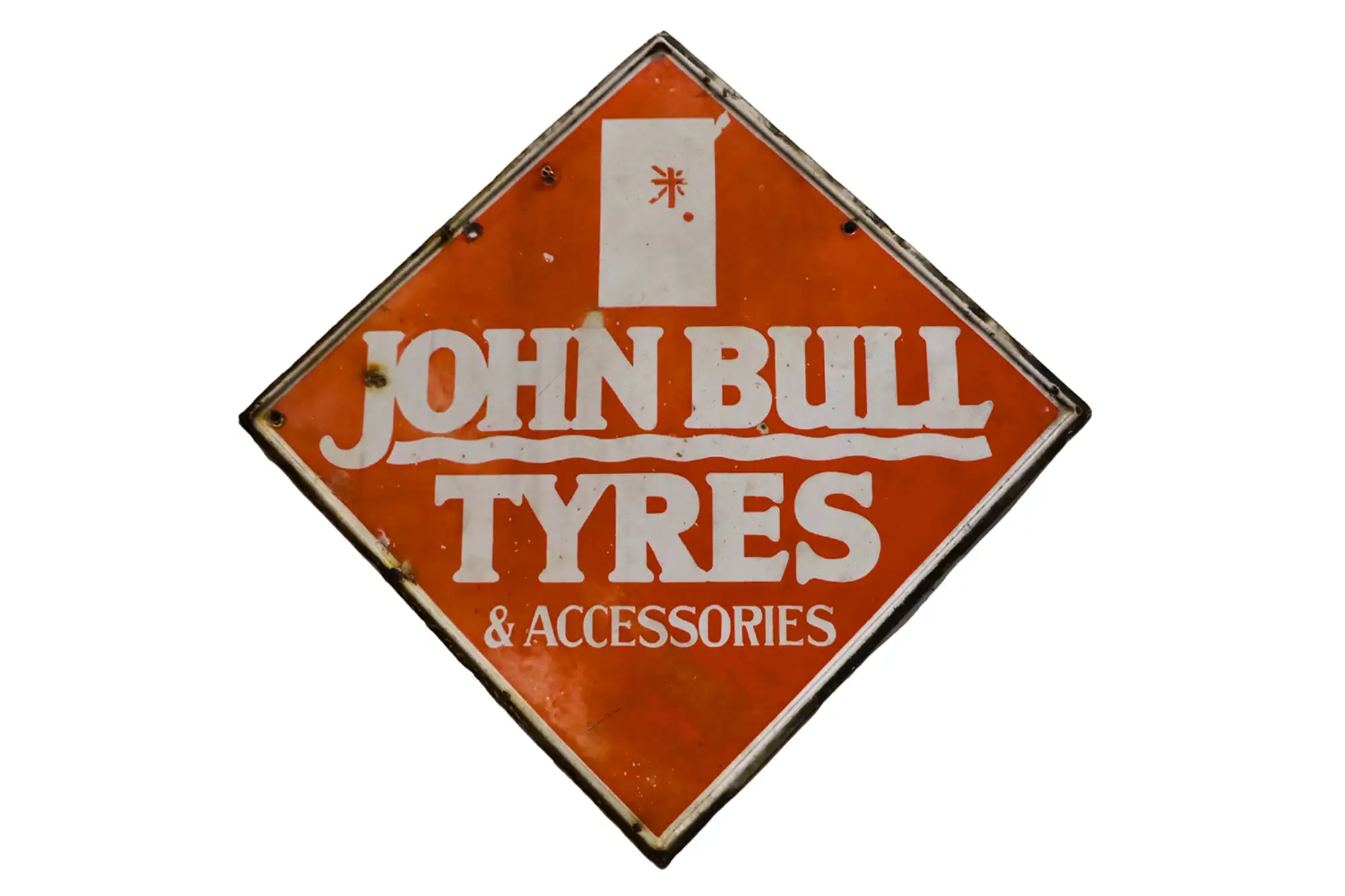 John Bull Tyres & Accessories Enamel Sign-For Sale