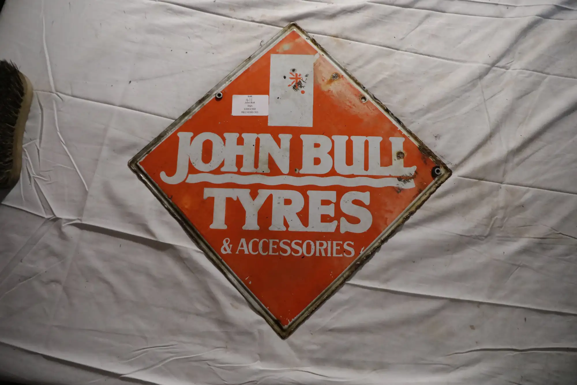 John Bull Tyres & Accessories Enamel Sign-For Sale