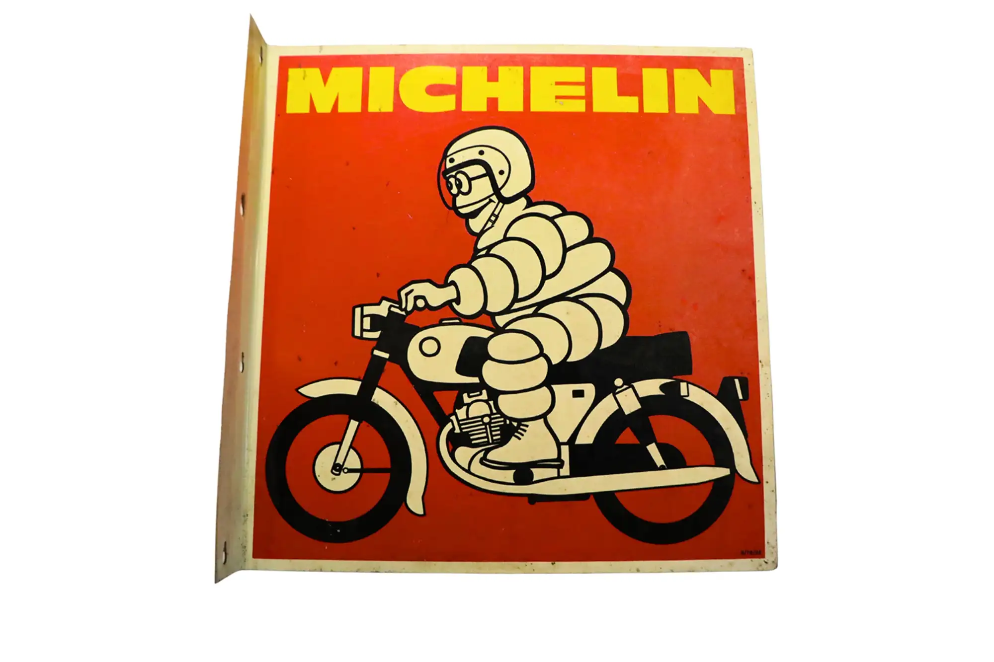 Michelin Motorbike Wall Mounted Tin Sign-For Sale
