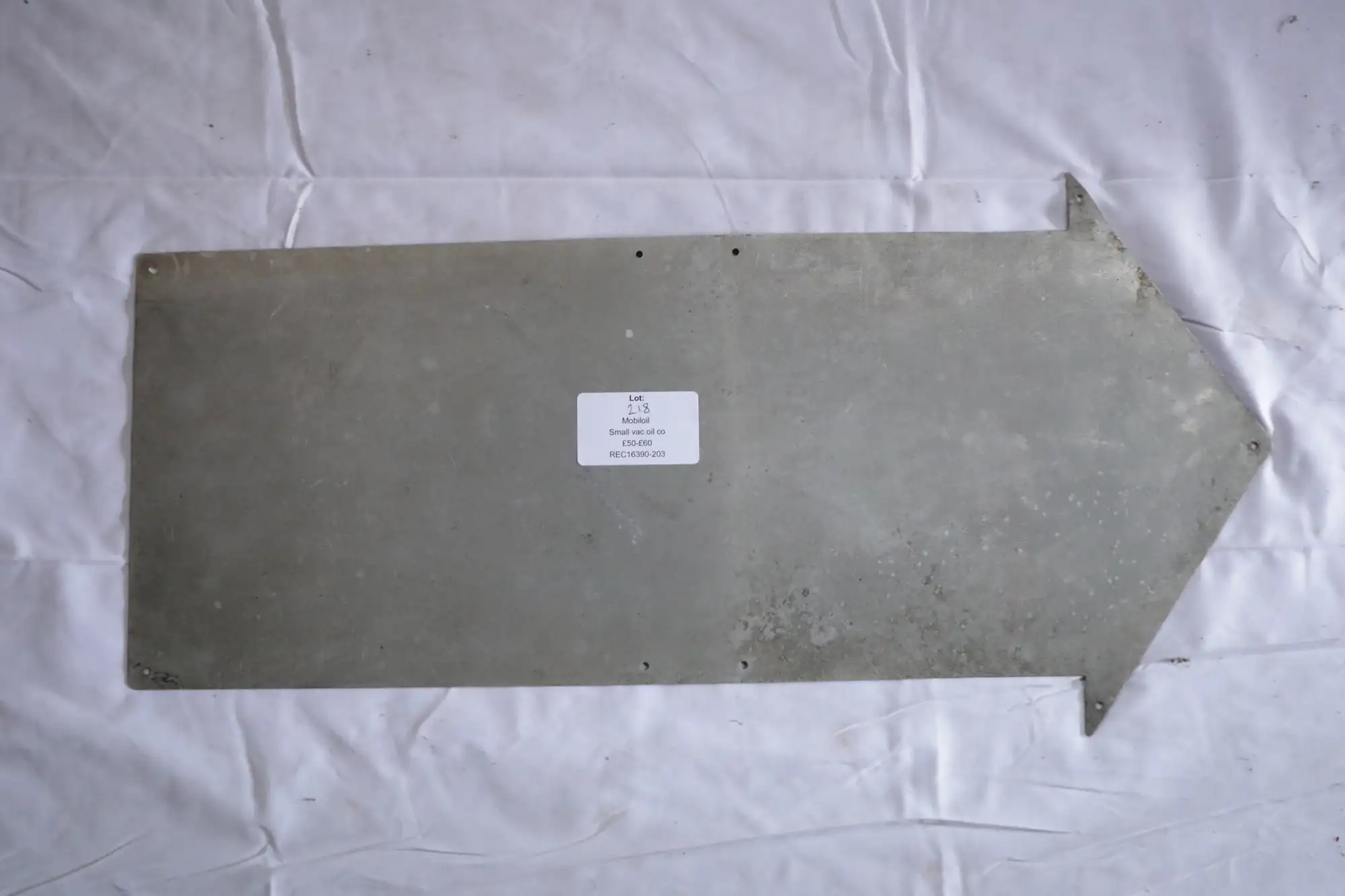 Mobiloil Enamel Sign-For Sale