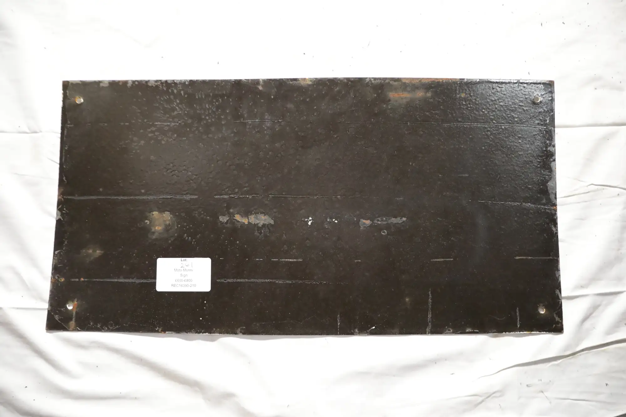 Moto Morini Servizio Enamel Sign-For Sale