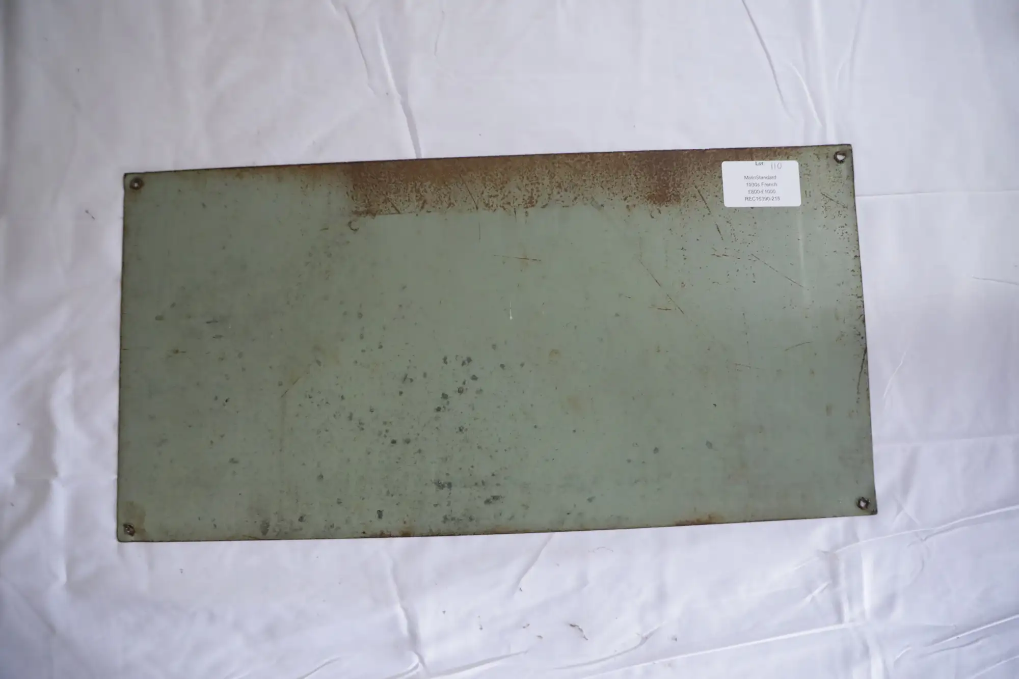 1930s MotoStandard Service Enamel Sign-For Sale