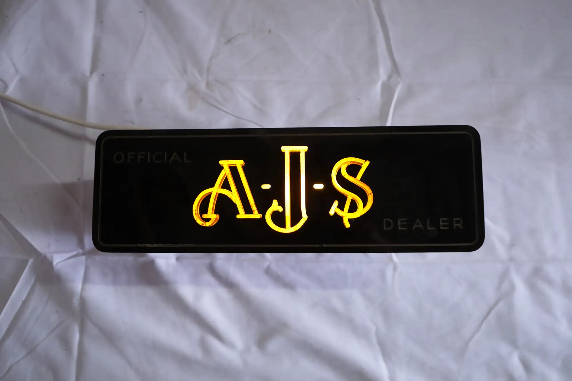 AJS Offical Dealer Light Box Showroom Sign-For Sale