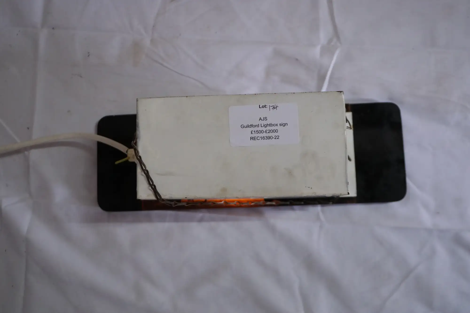 AJS Offical Dealer Light Box Showroom Sign-For Sale