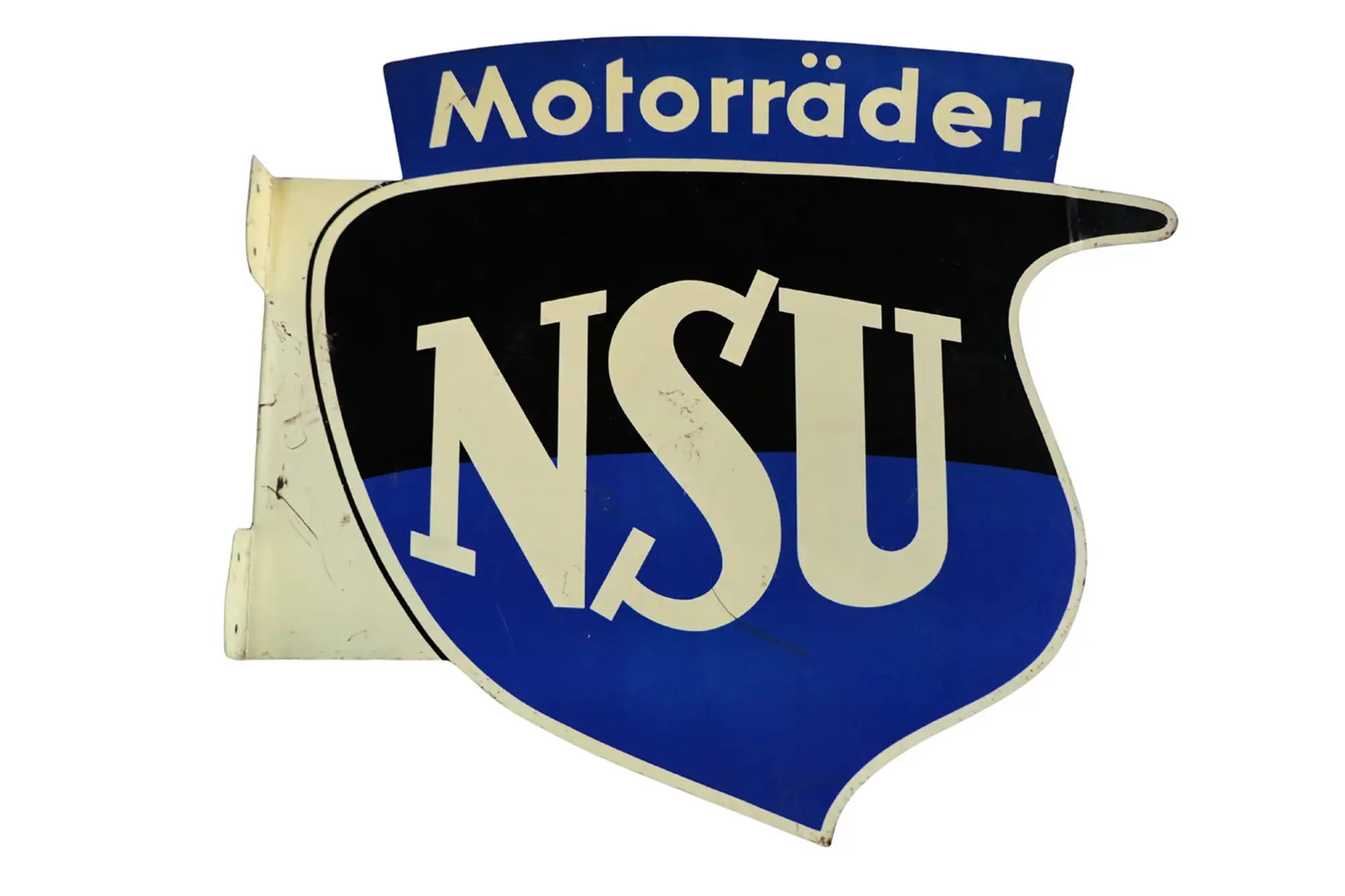 NSUMotorrader Enamel Wall Mounted Sign-For Sale