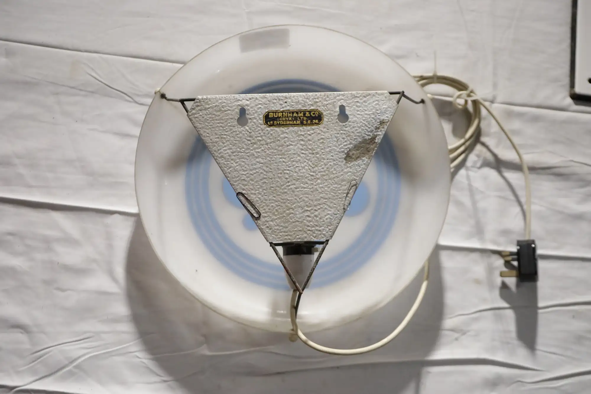 AJS Plastic Round Showroom Illuminated Sign-For Sale