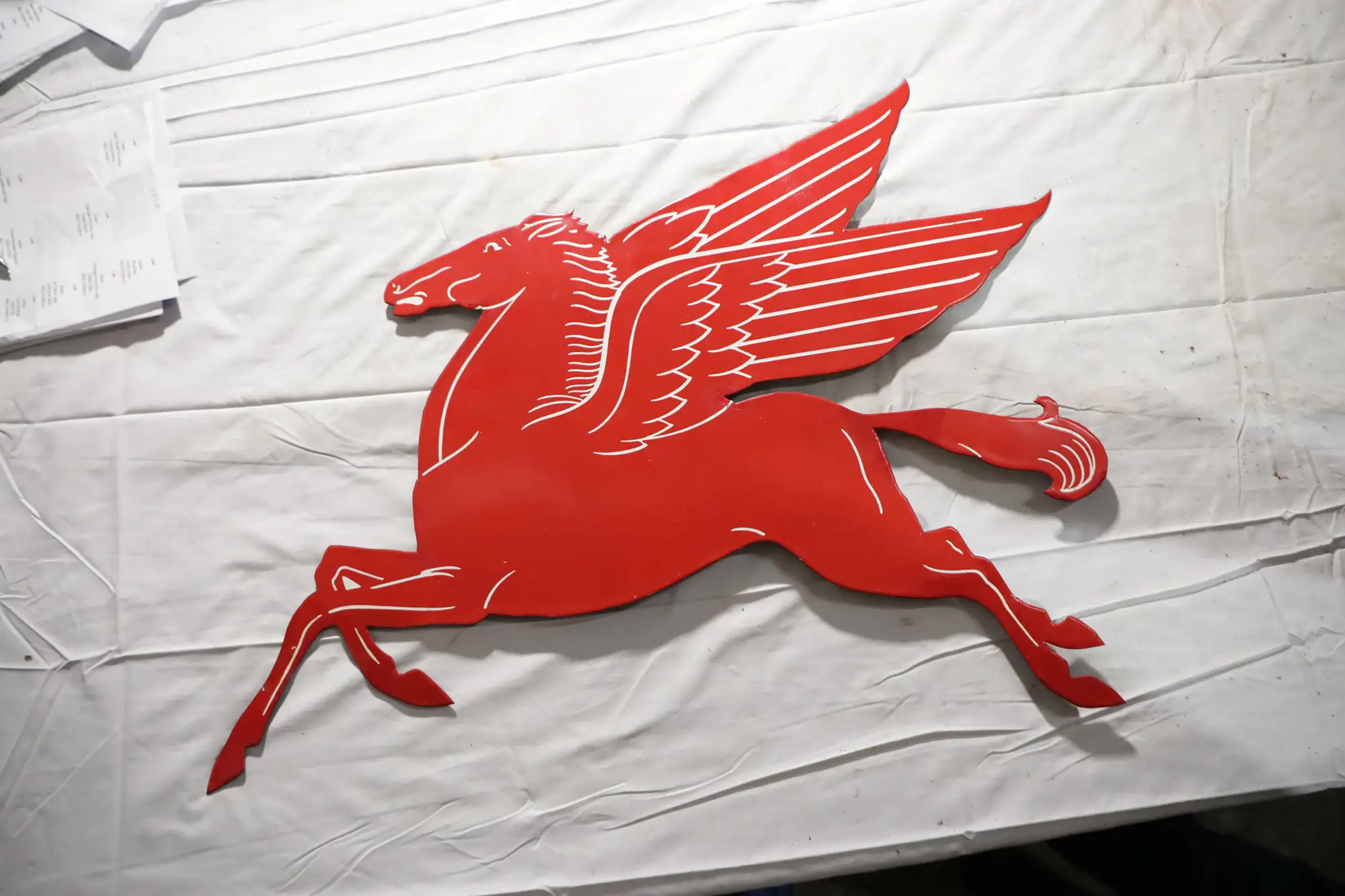 Pegasus Enamel Sign-For Sale