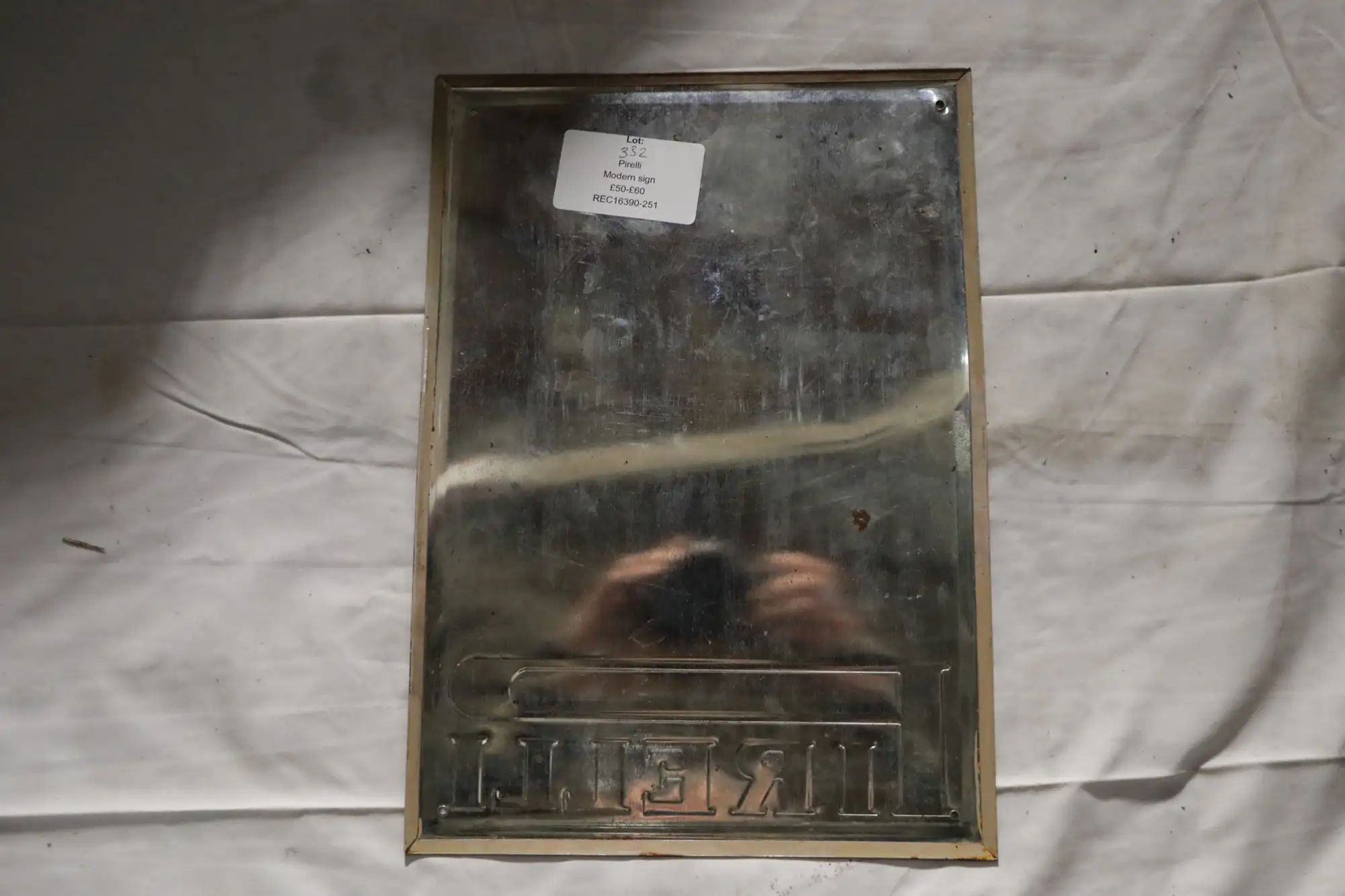 Pirelli Tin Sign-For Sale