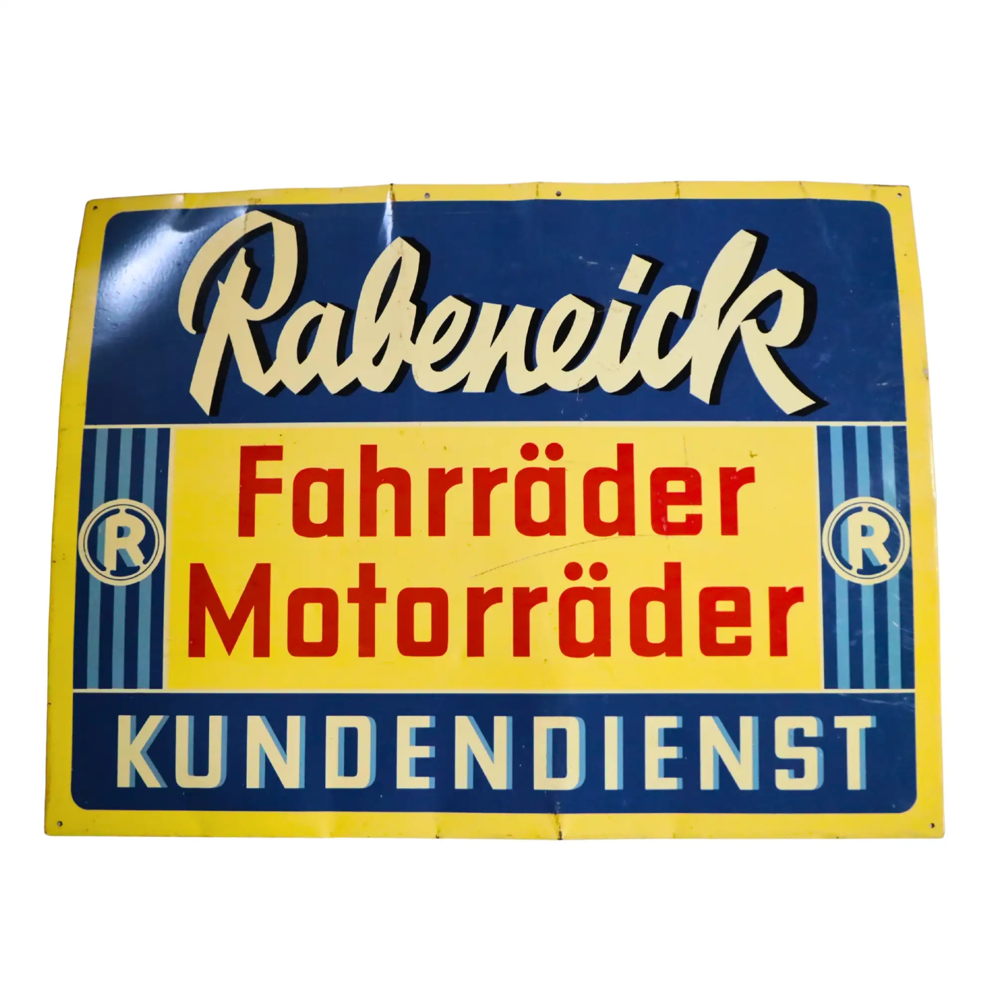 Rabeneick Kundendienst Enamel Sign-For Sale