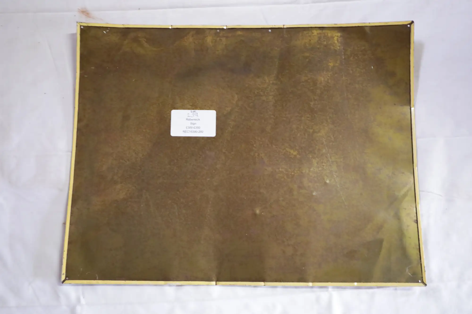 Rabeneick Kundendienst Enamel Sign-For Sale