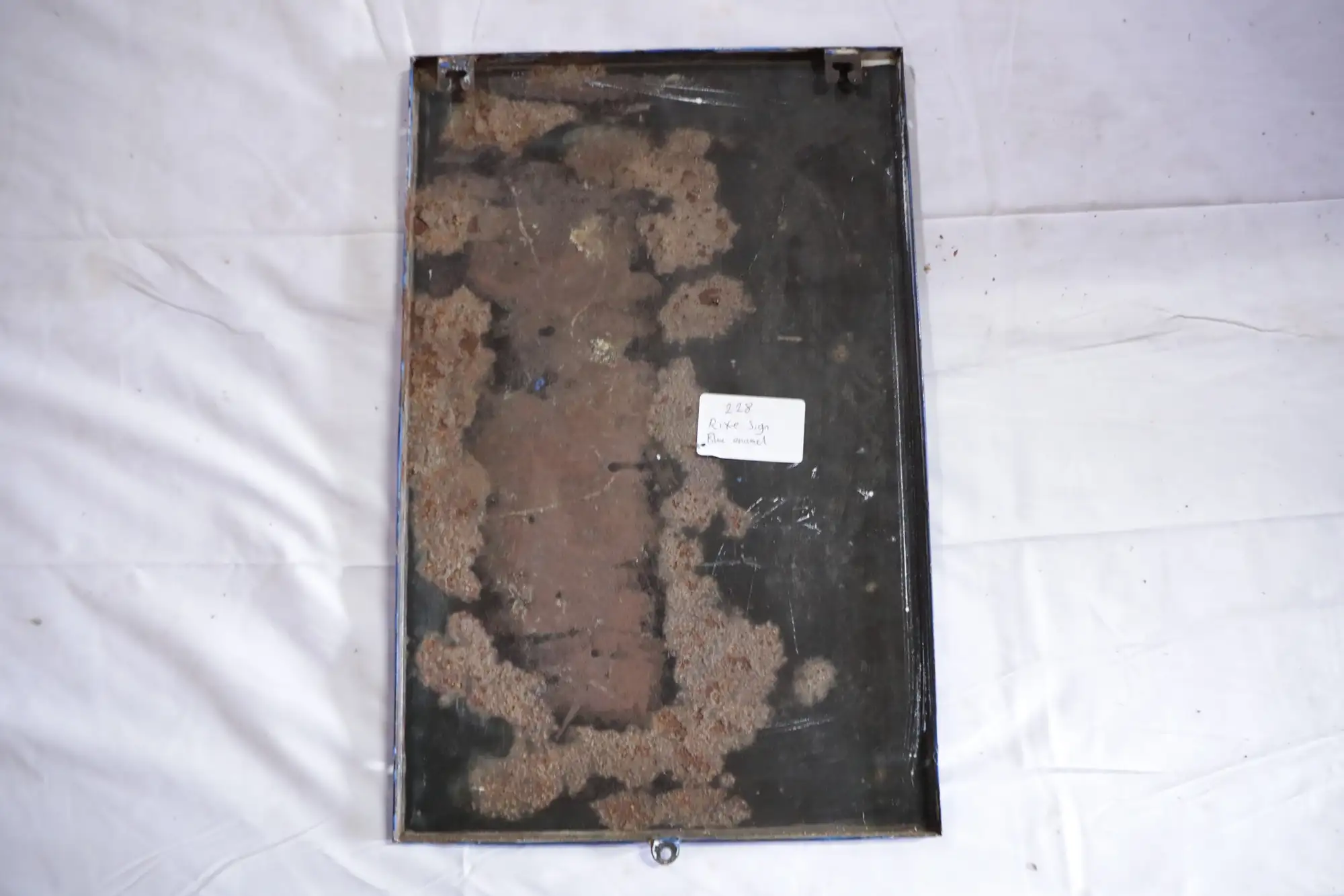 1960s Rixe Dienst Cardboard Sign-For Sale