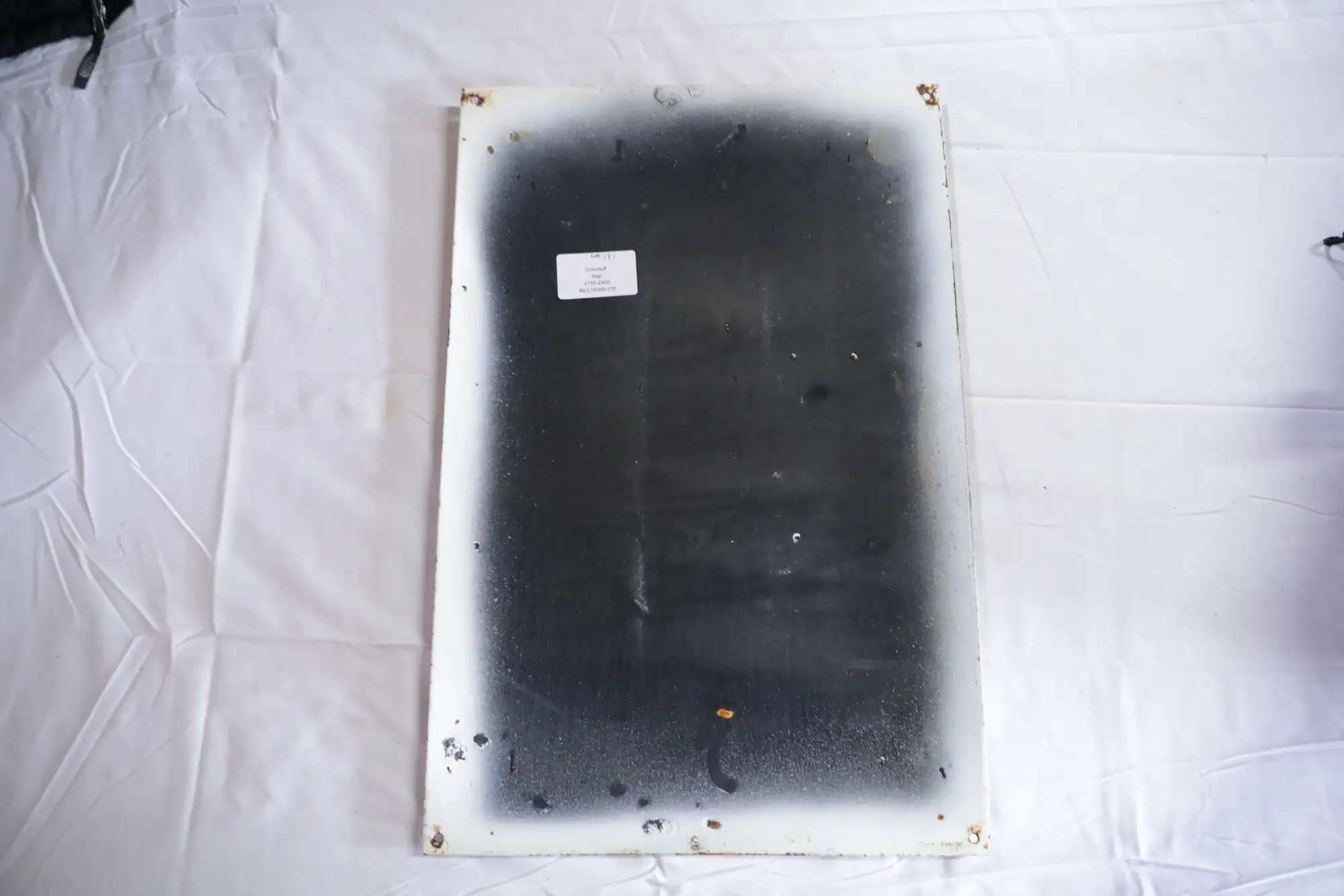 Schuttoff Motorrader Enamel Sign-For Sale