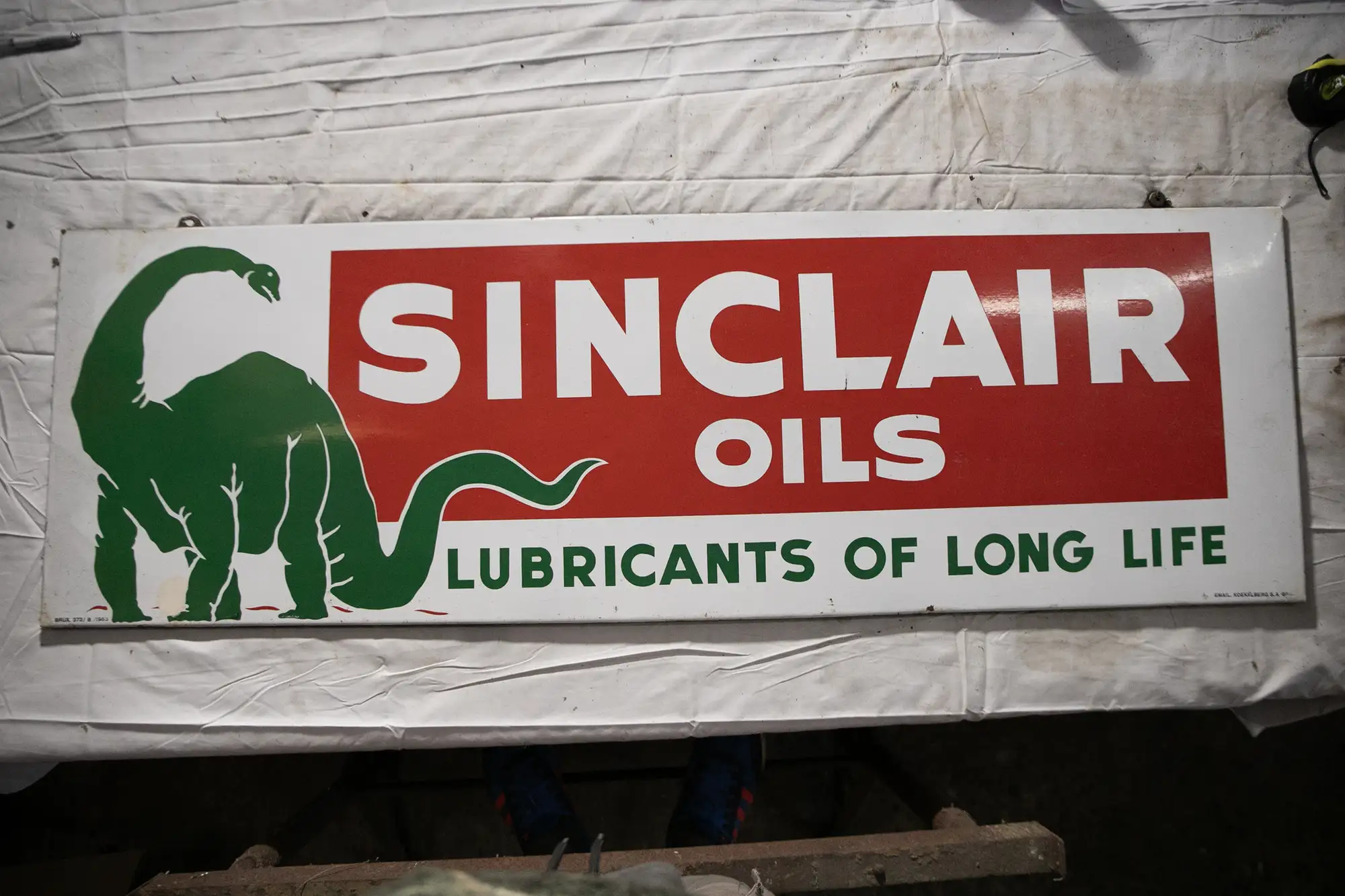 Sinclair Oils Enamel Sign-For Sale