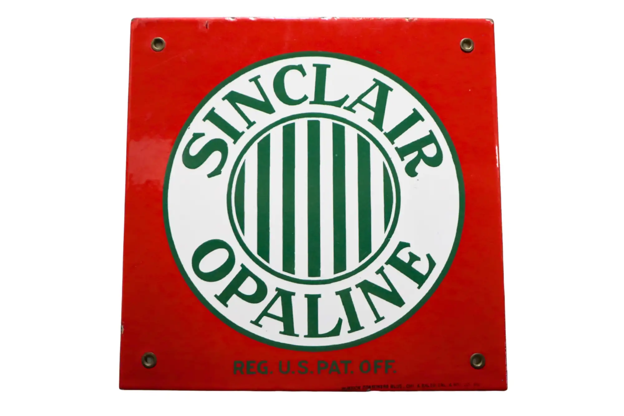 Sinclair Opaline Enamel Sign-For Sale