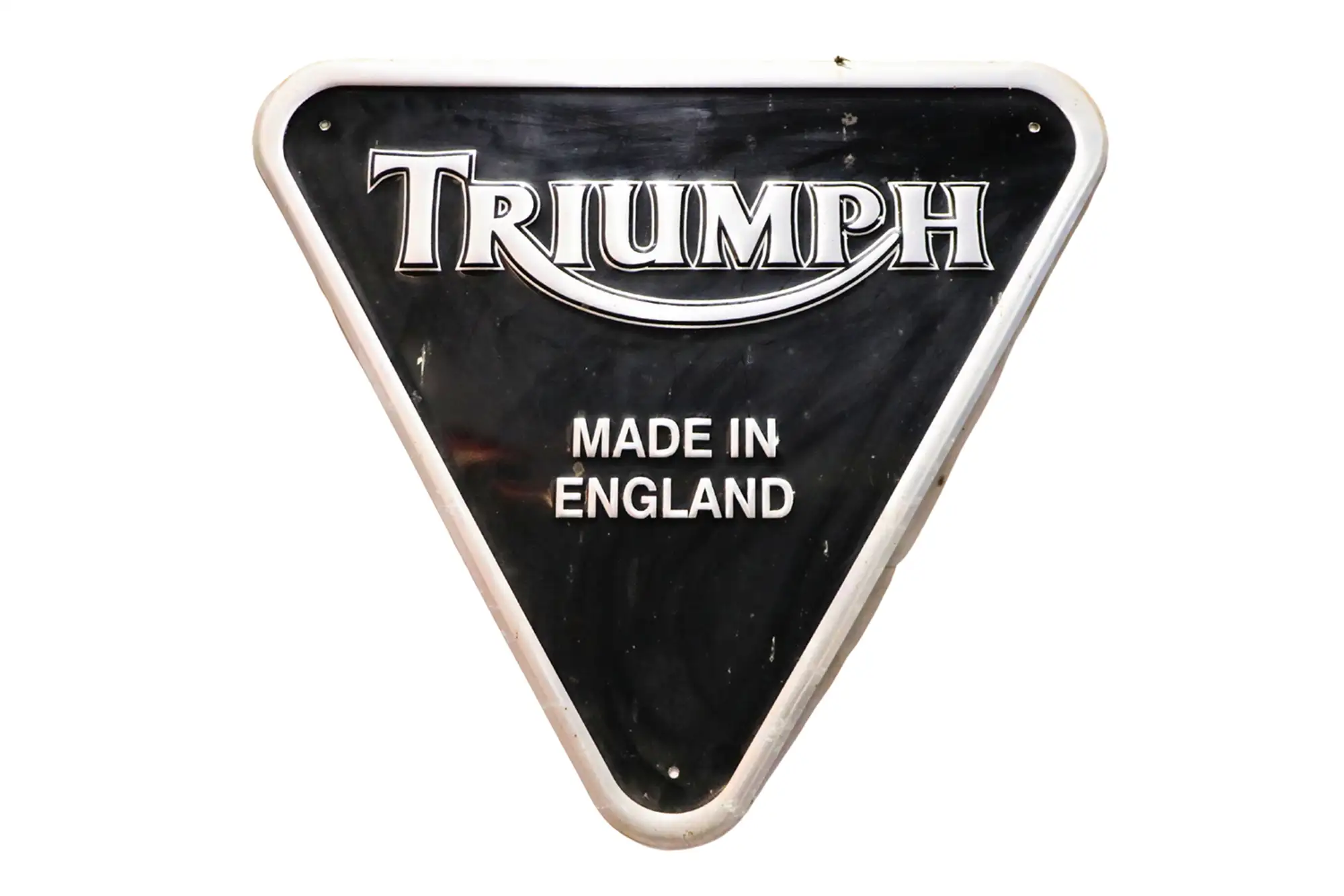 Triumph Tin Sign-For Sale