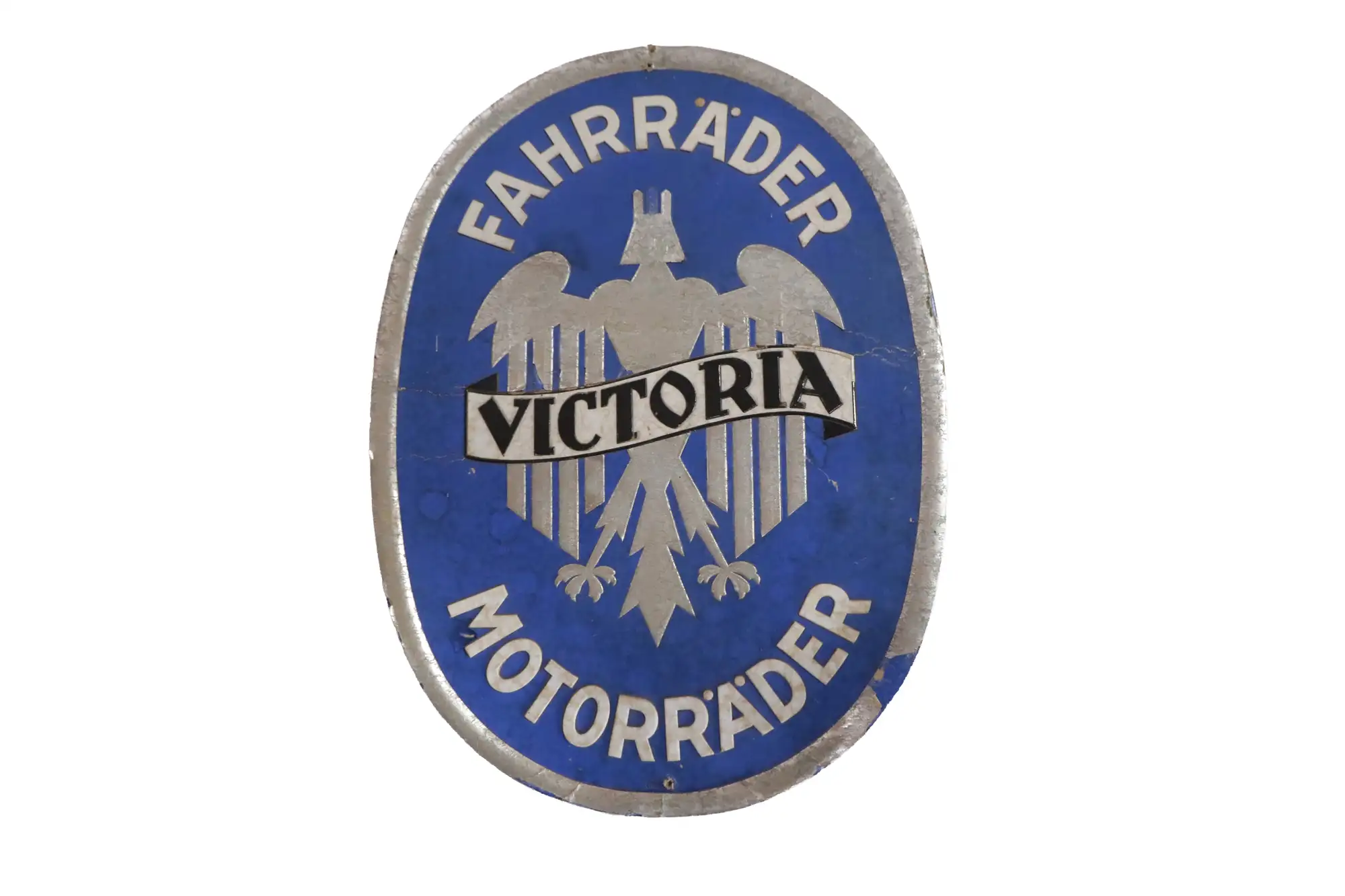 Victoria Fahrrader Motorrader Cardboard Sign-For Sale