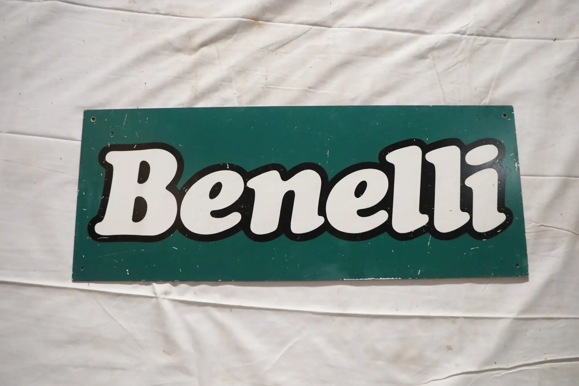 Benelli Enamel Sign-For Sale