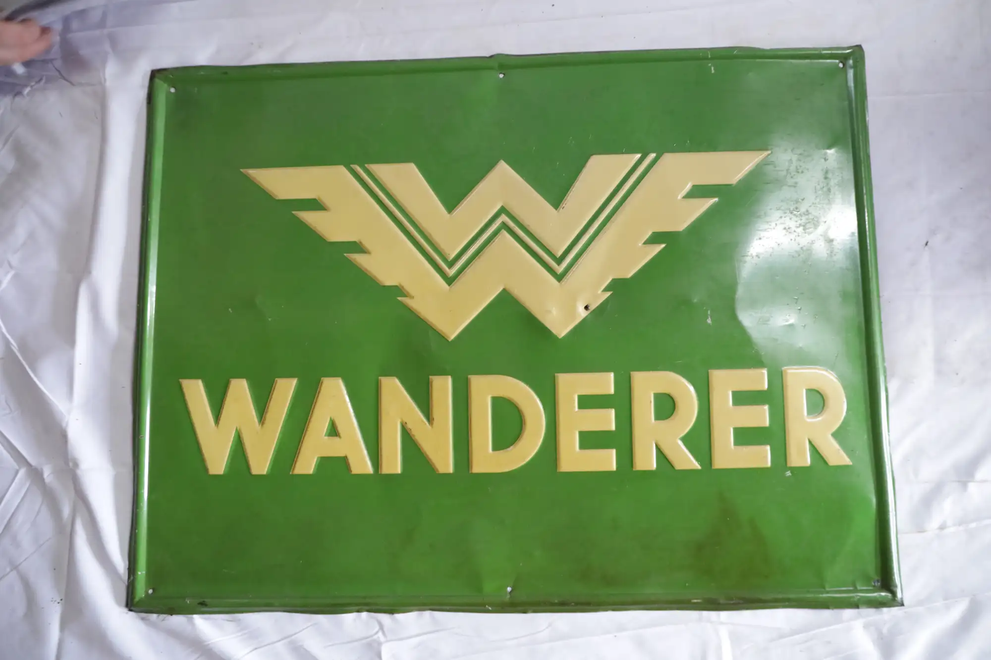 Wanderer Tin Sign-For Sale