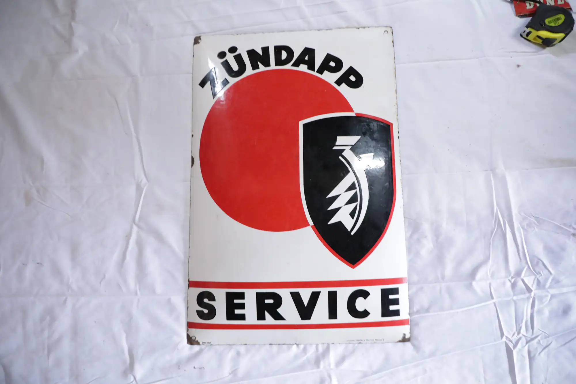 Zundapp Service Enamel Sign-For Sale