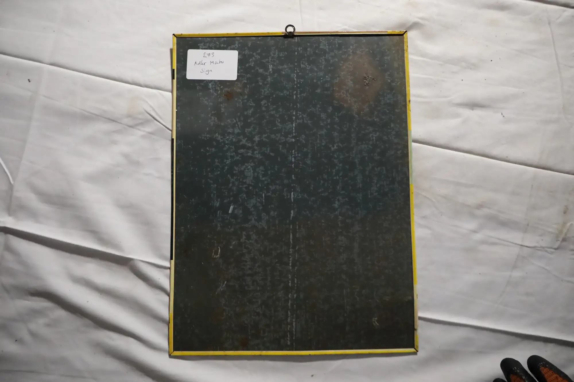 Adler MATO Enamel Sign-For Sale