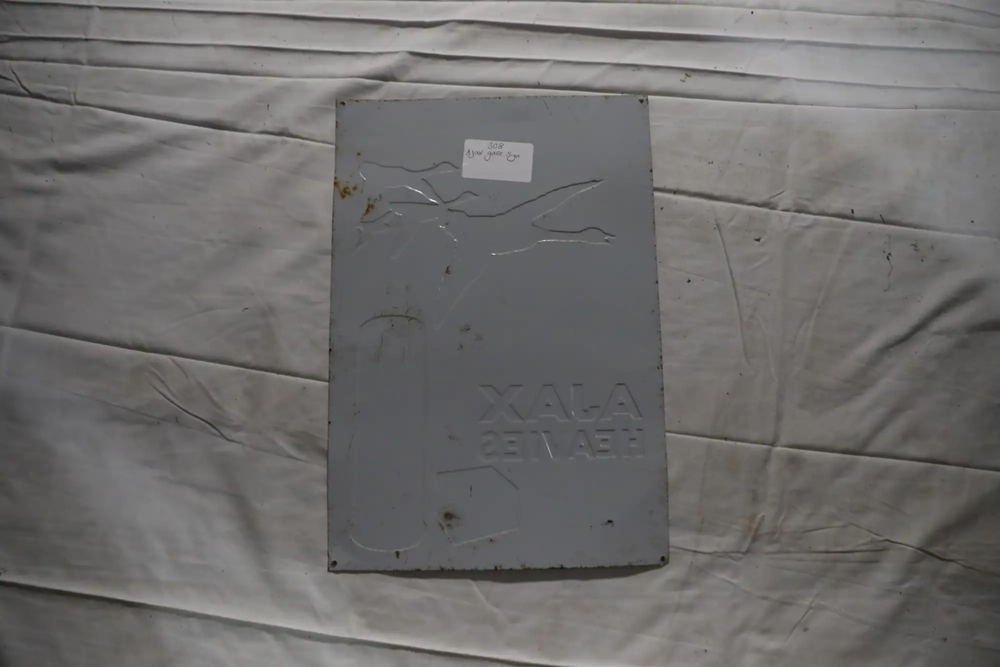 Ajax Heavies Geese Enamel Sign-For Sale