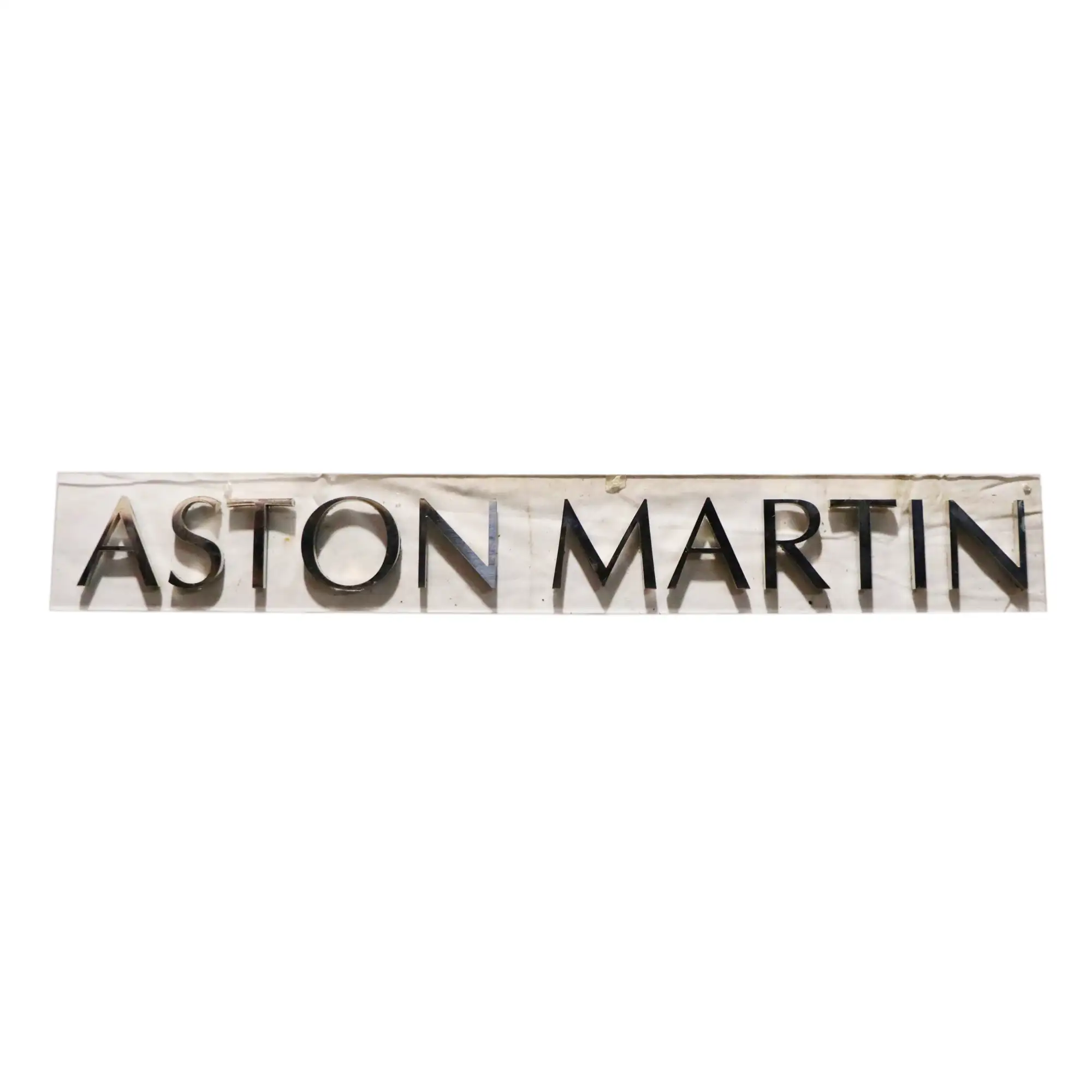 Aston Martin Perplex Sign And Metal Sign-For Sale