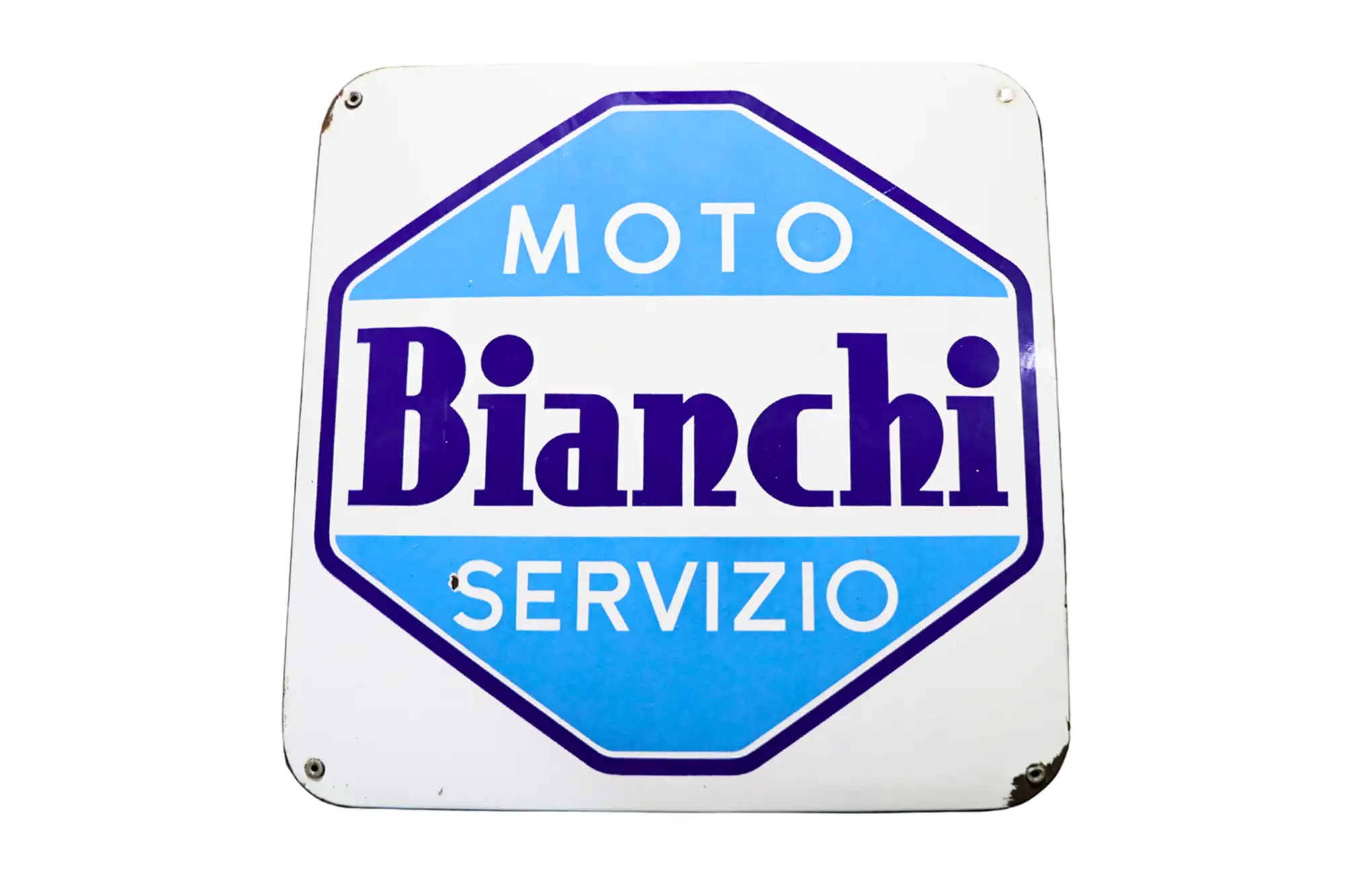 Bianchi Moto Servizio Tin Sign-For Sale