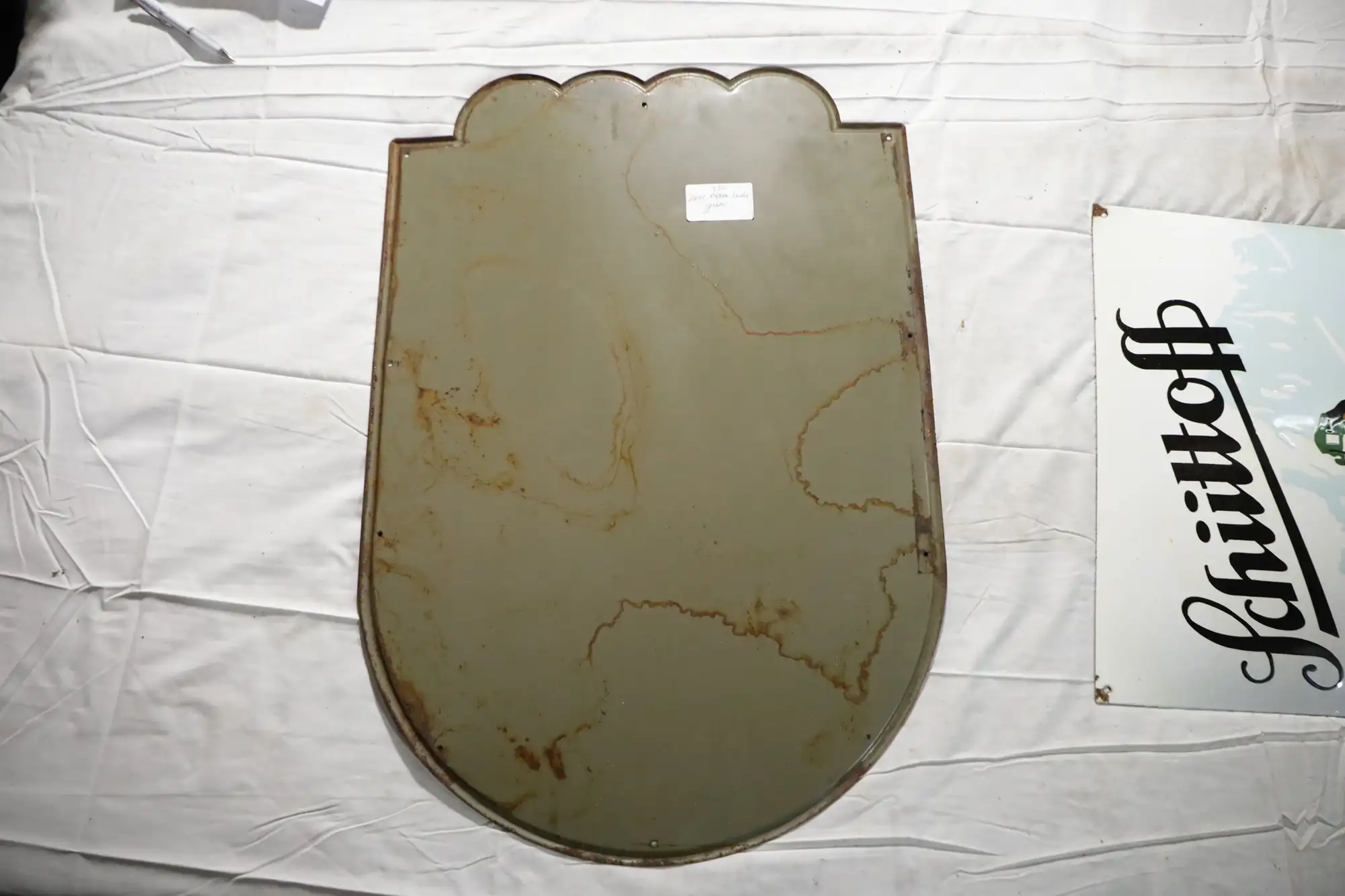Auto Union DKW Dienst Enamel Shield -For Sale