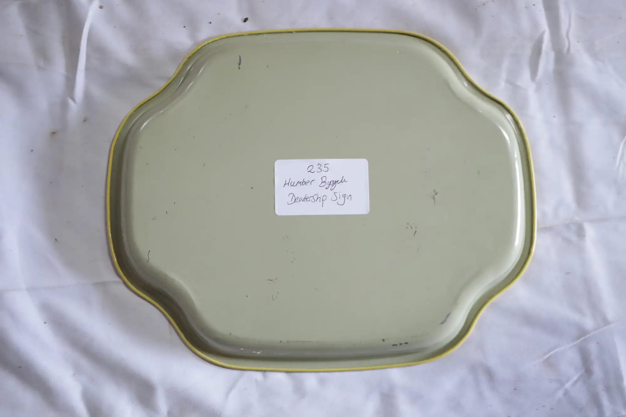 I.O. Adam Raleigh and Humber Biycle Dealer Tray-For Sale