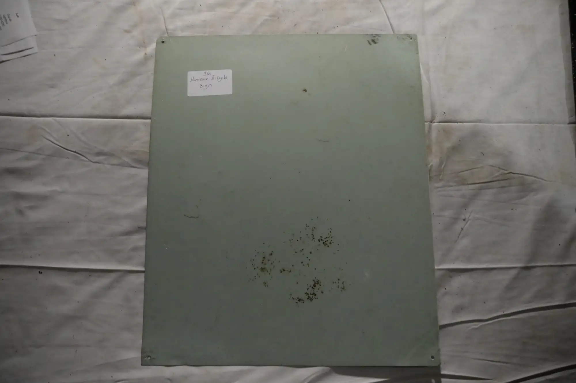 Hurricane Bicycles Tin Sign-For Sale