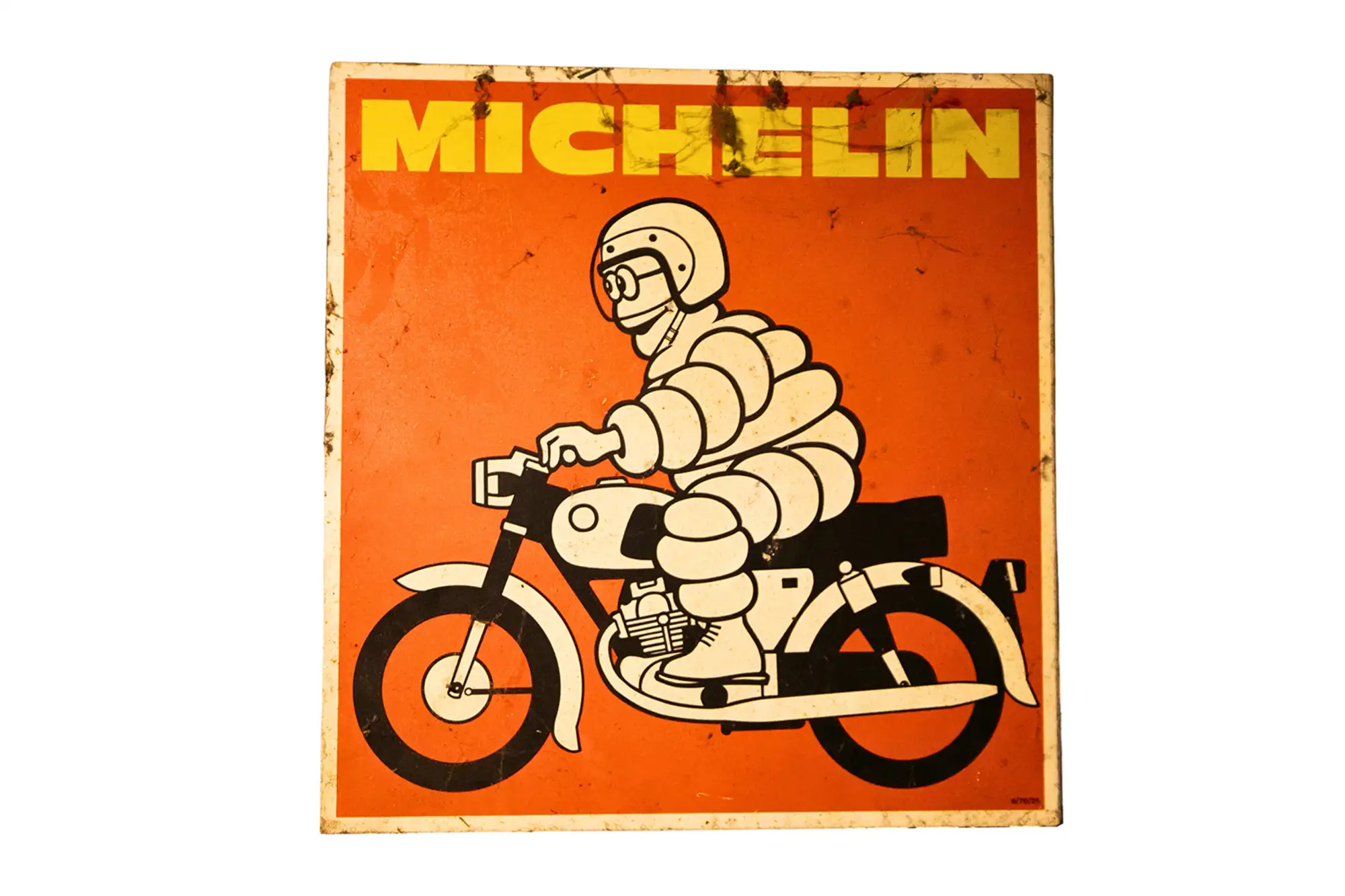 Michelin Motorbike Tin Sign-For Sale