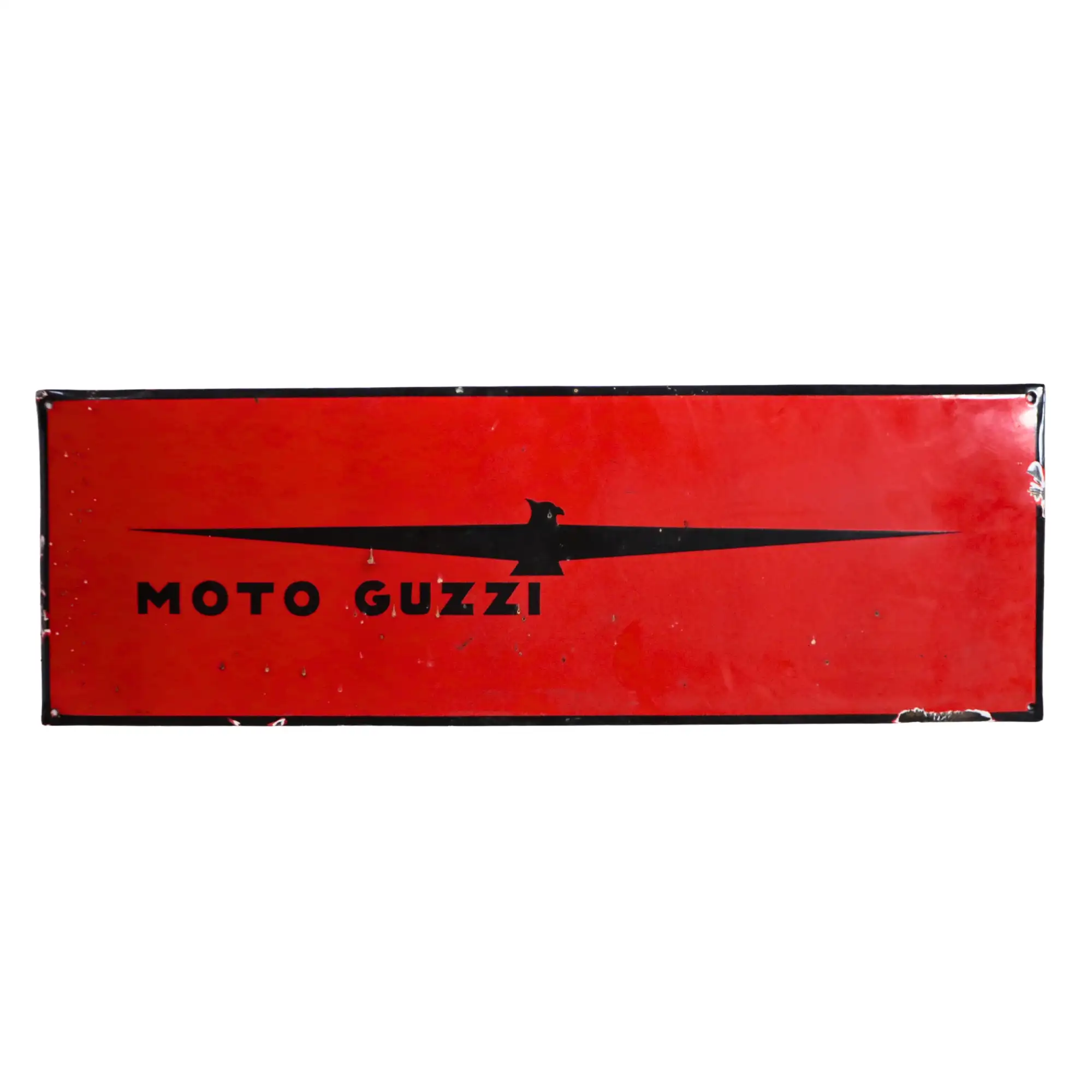 Moto Guzzi Enamel Sign-For Sale