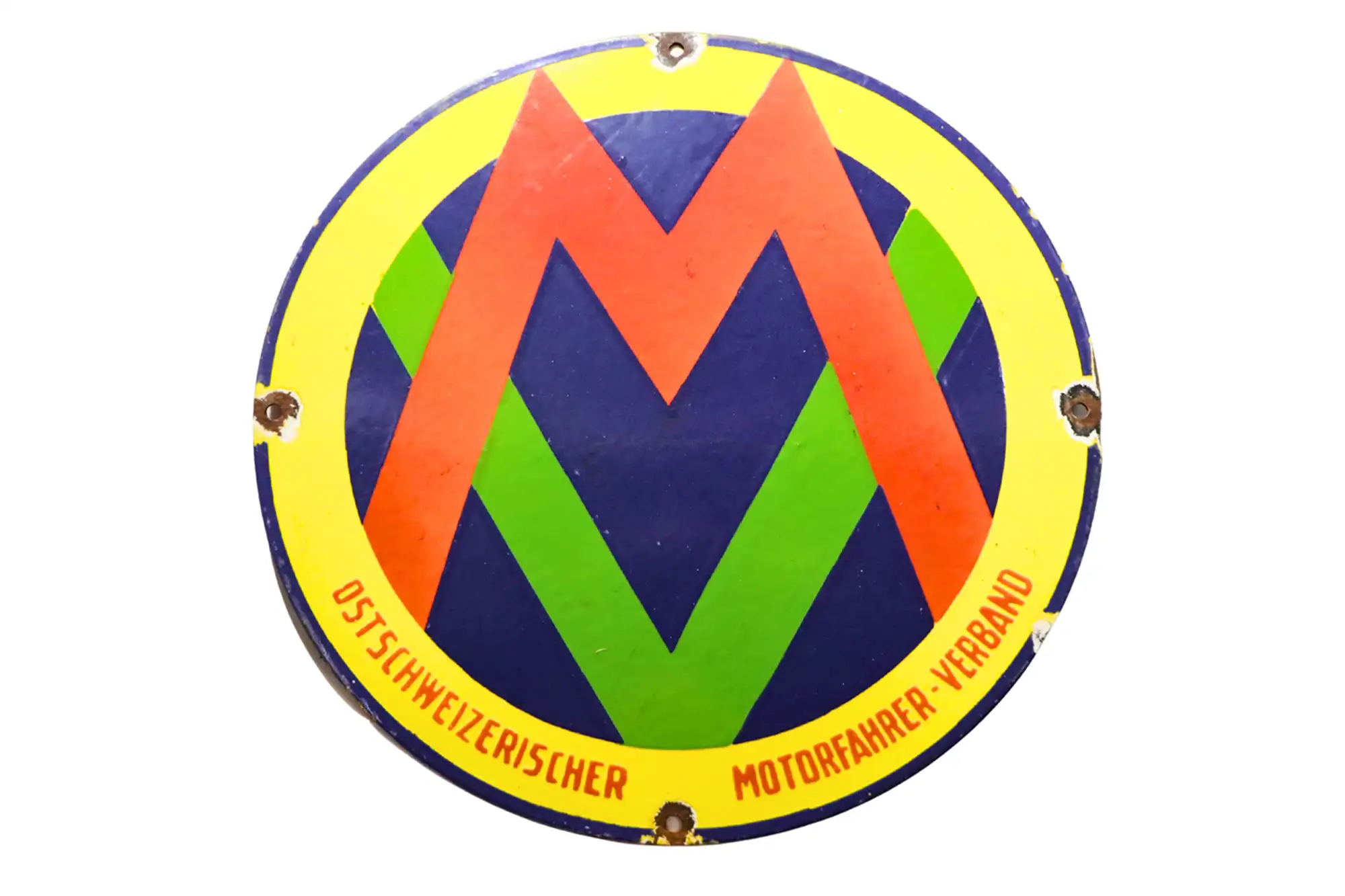 MV Round Enamel Sign-For Sale